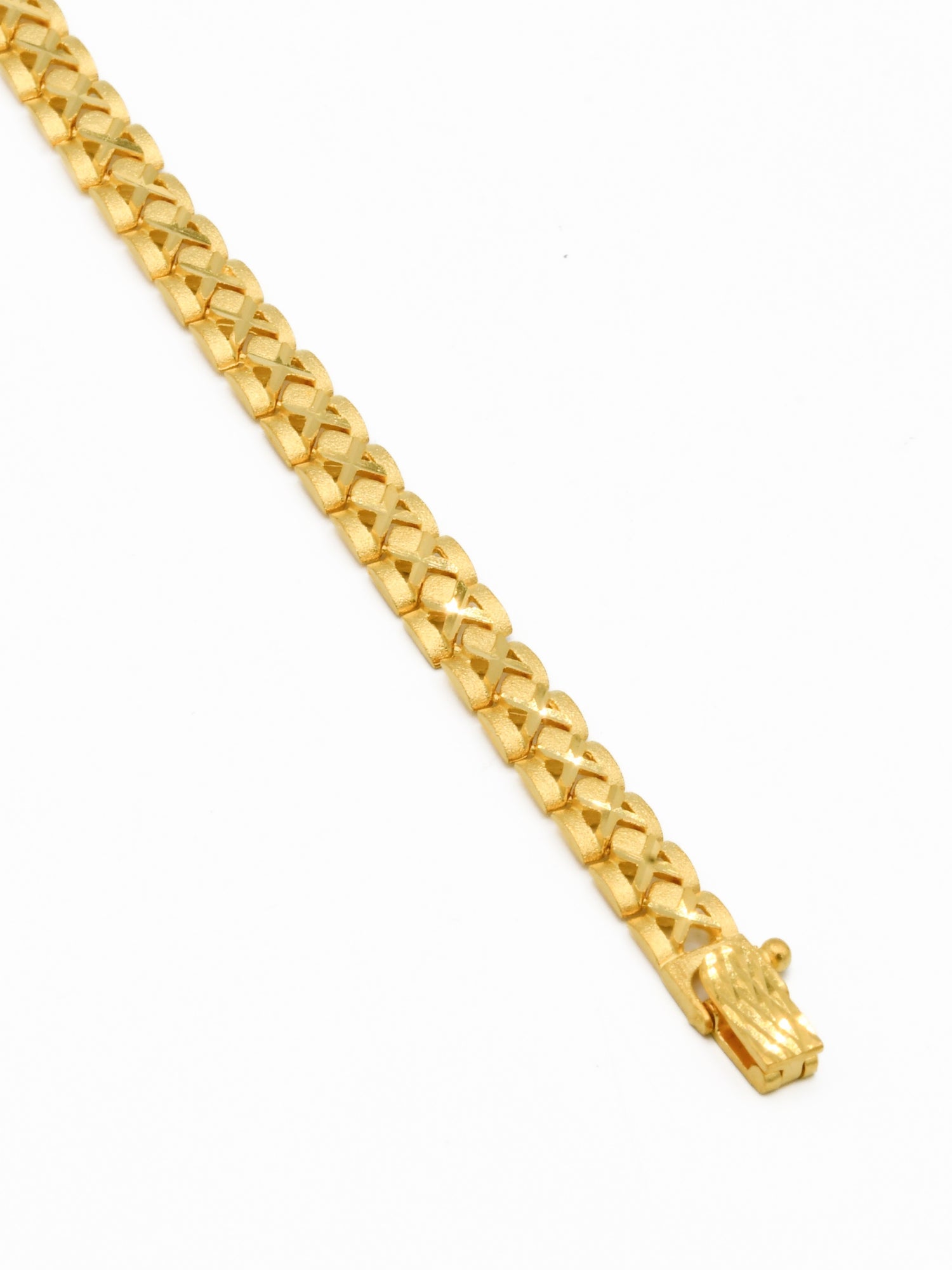 22ct Gold Mens Bracelet - Roop Darshan