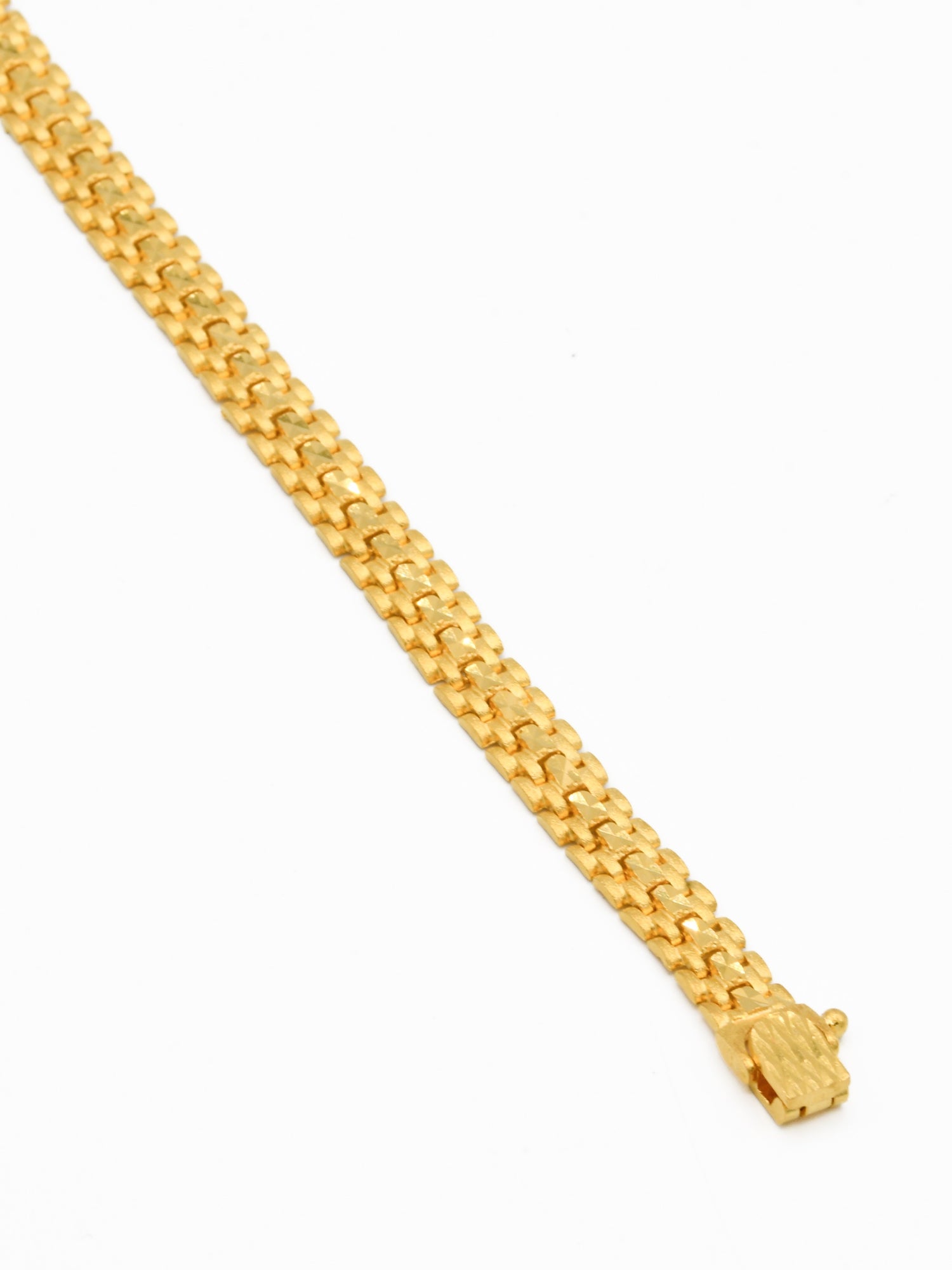 22ct Gold Mens Bracelet - Roop Darshan
