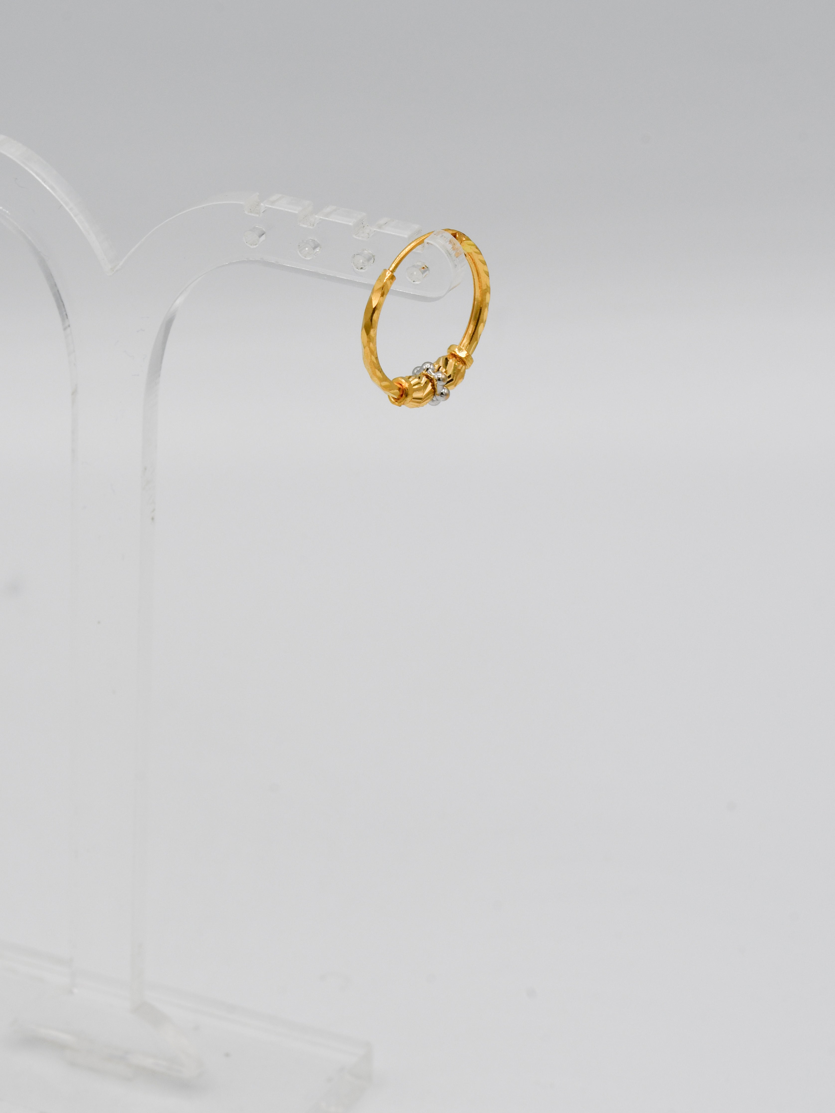 22Ct Gold Two Tone Ball Bali - Roop Darshan