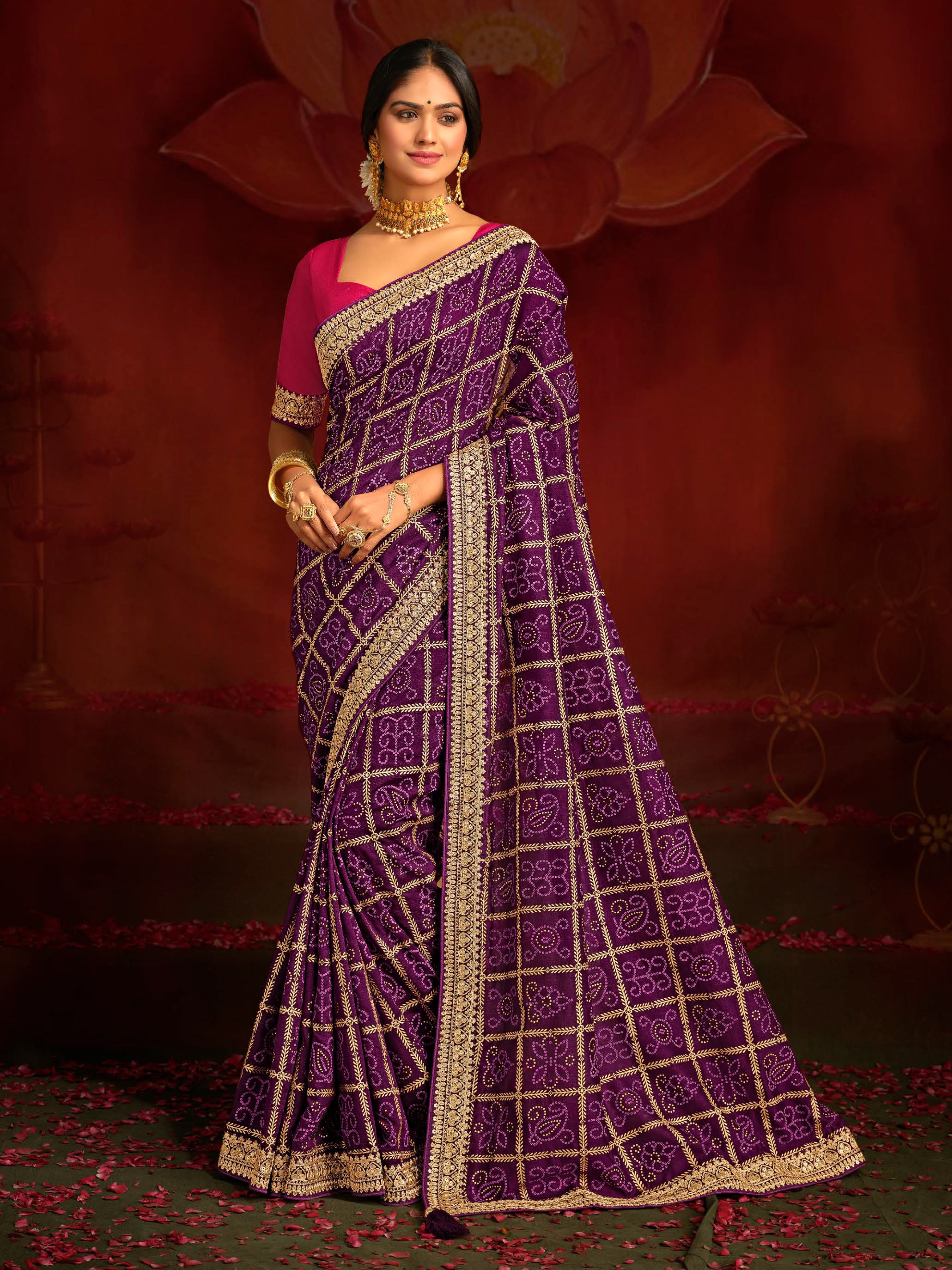 Priyanka Choli Saree - Roop Darshan