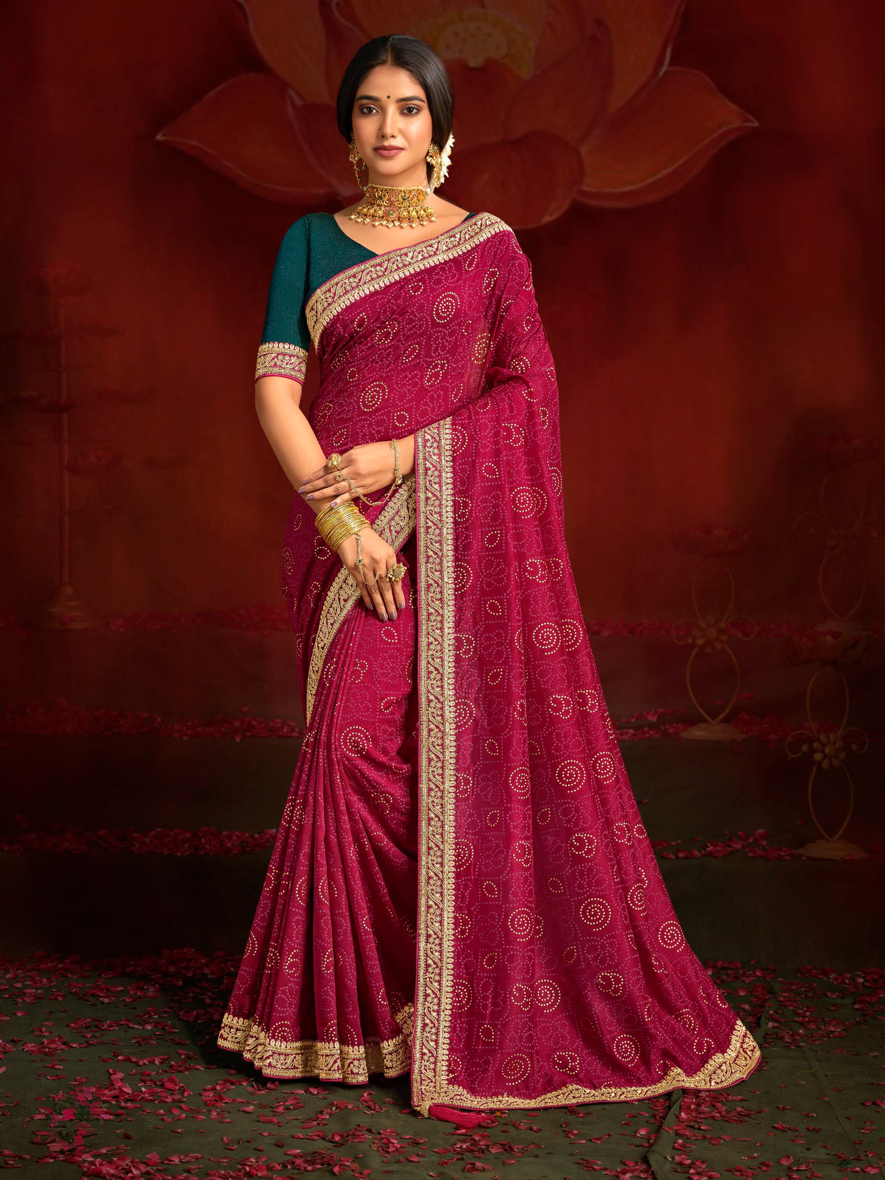 Priyanka Choli Saree - Roop Darshan