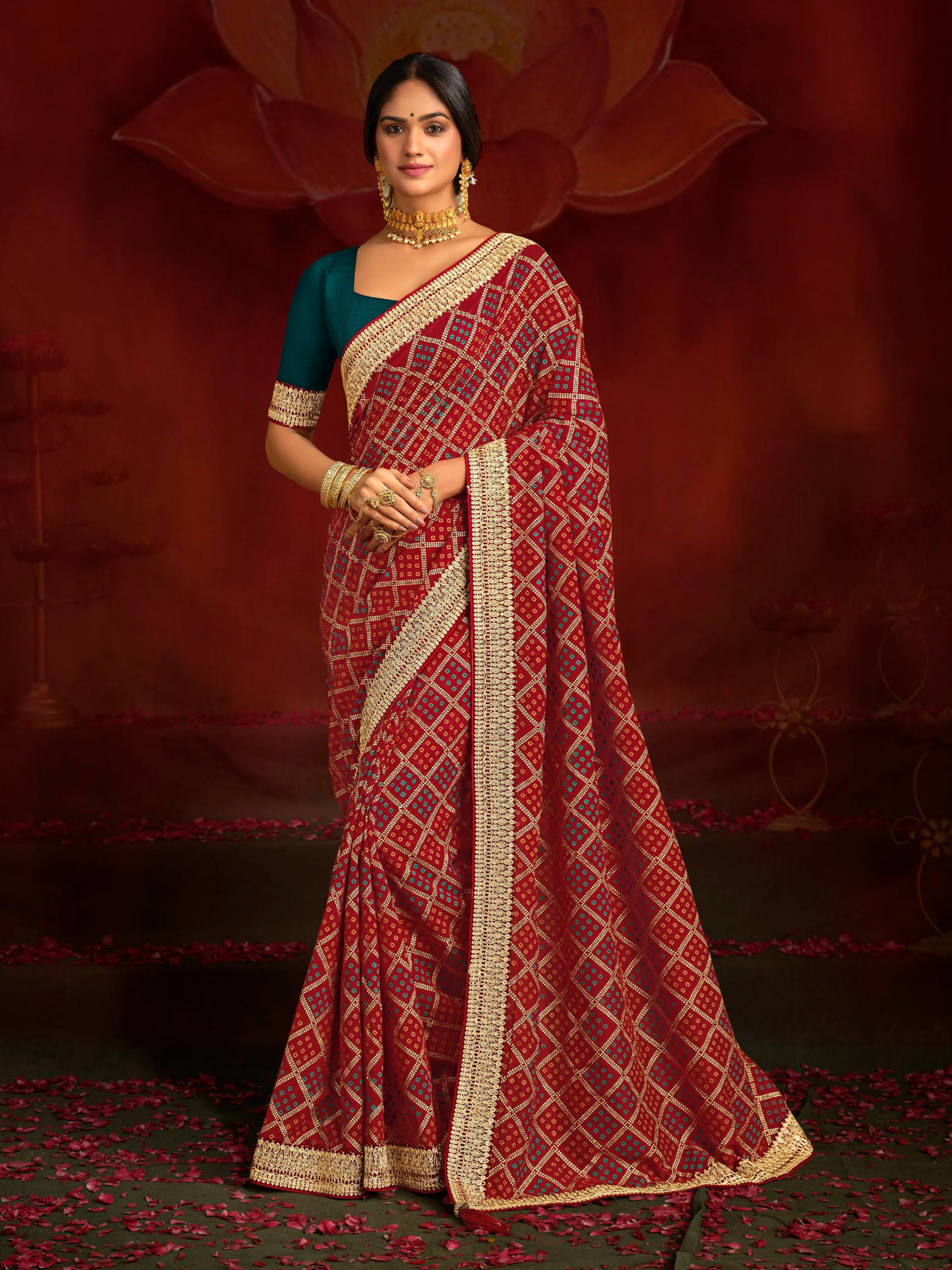 Priyanka Choli Saree - Roop Darshan