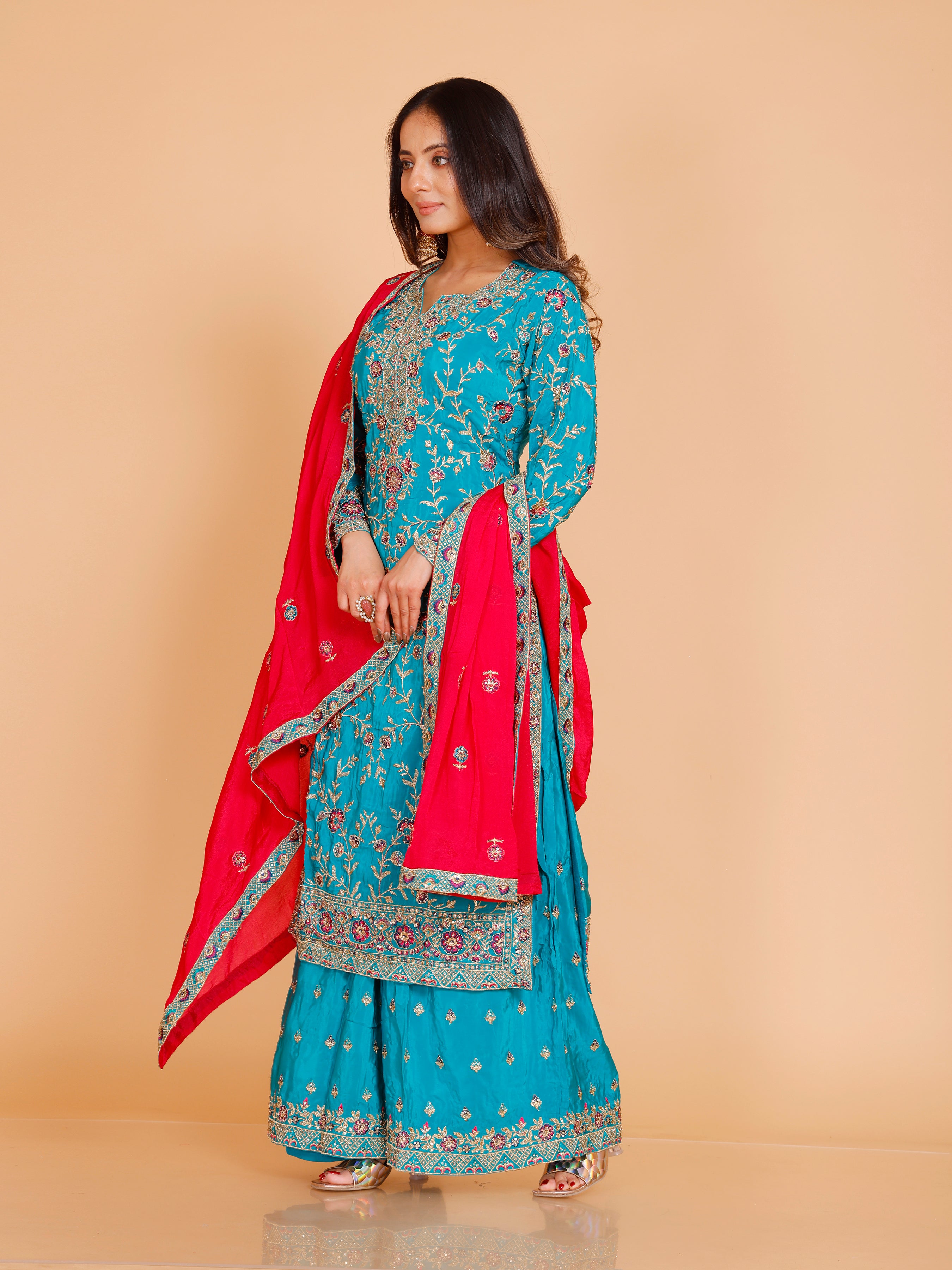 Nisha Palazzo Suit