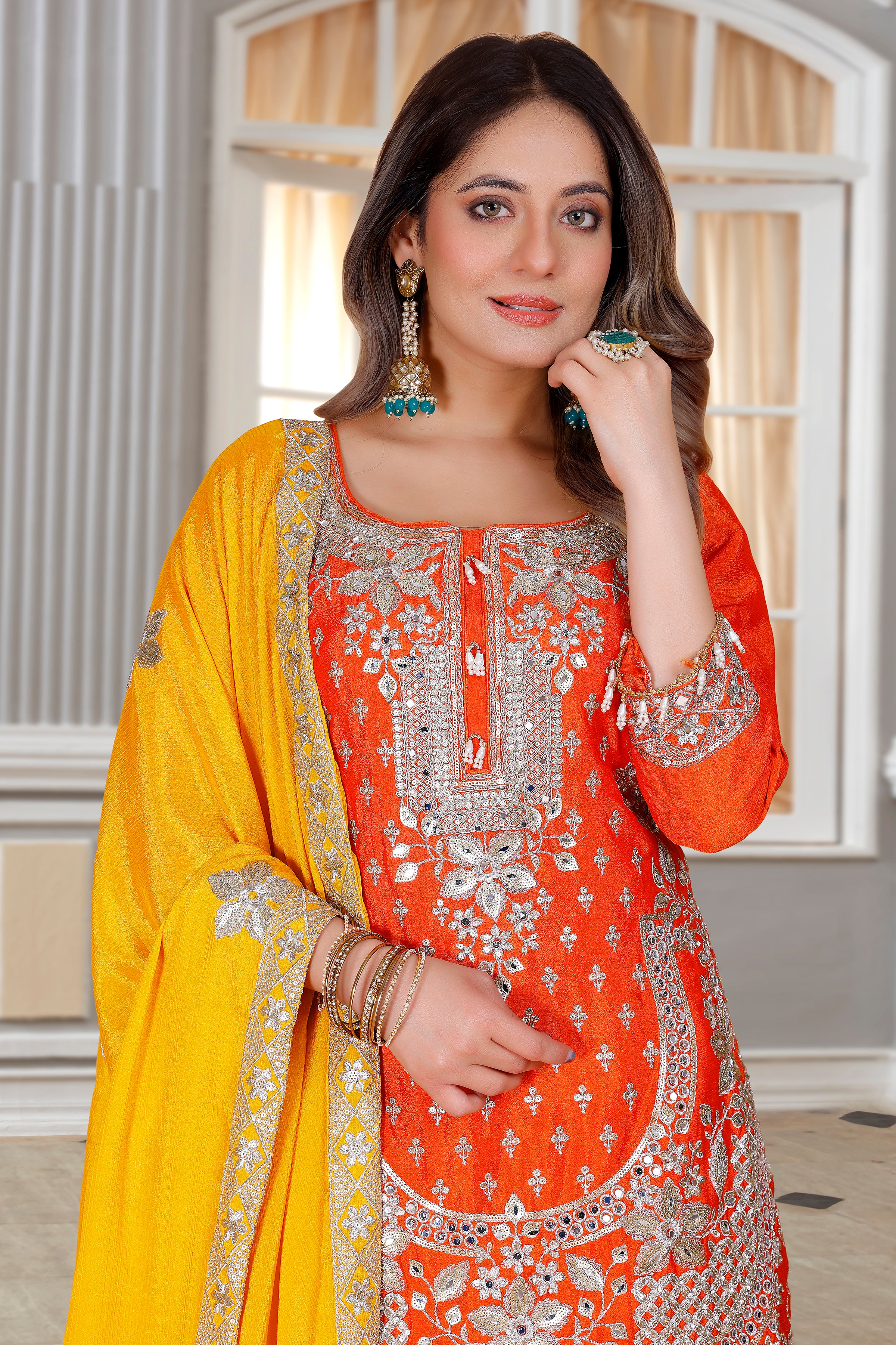 Pranali Palazoo Suit - Roop Darshan
