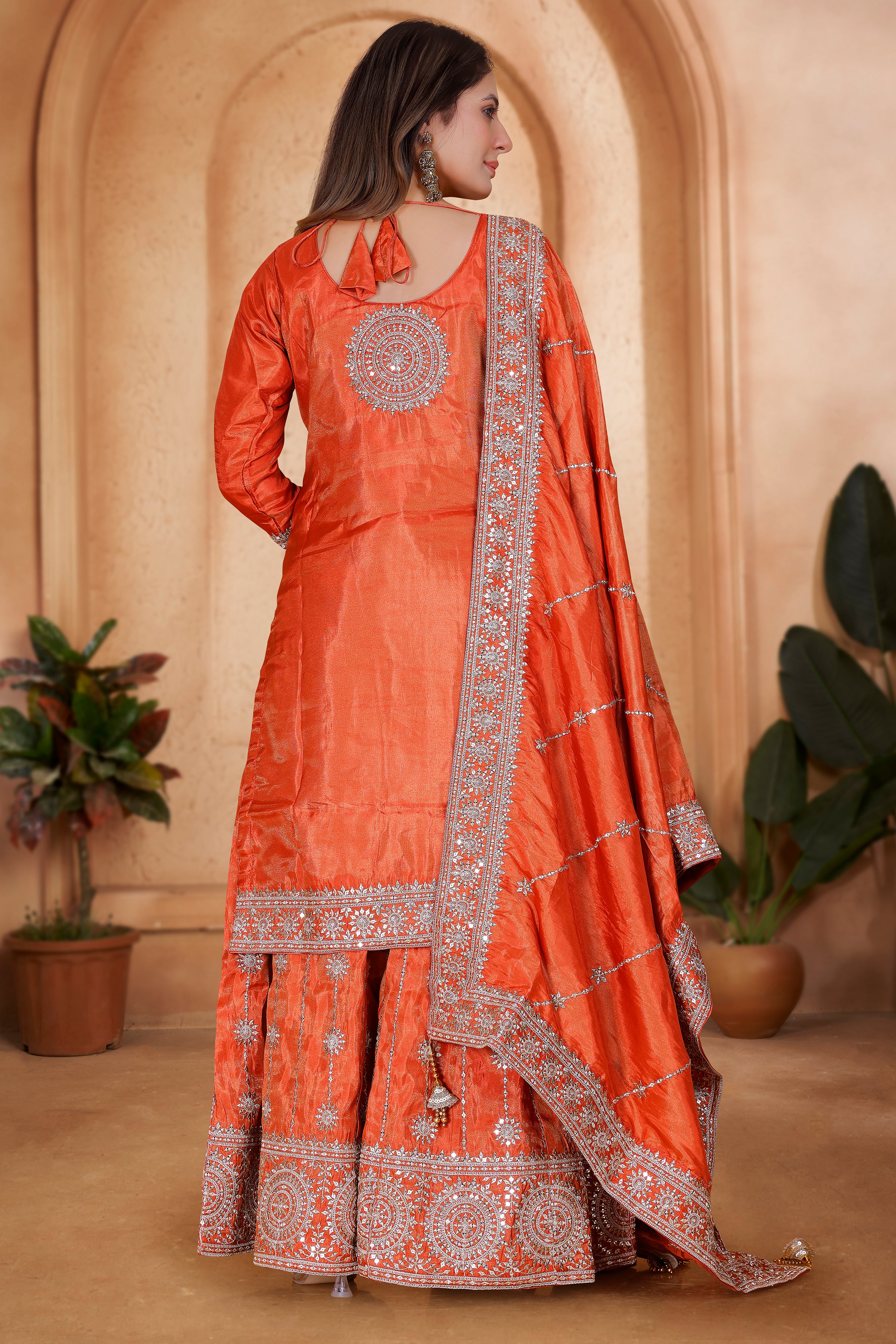 Emily Palazzo Suit - Roop Darshan
