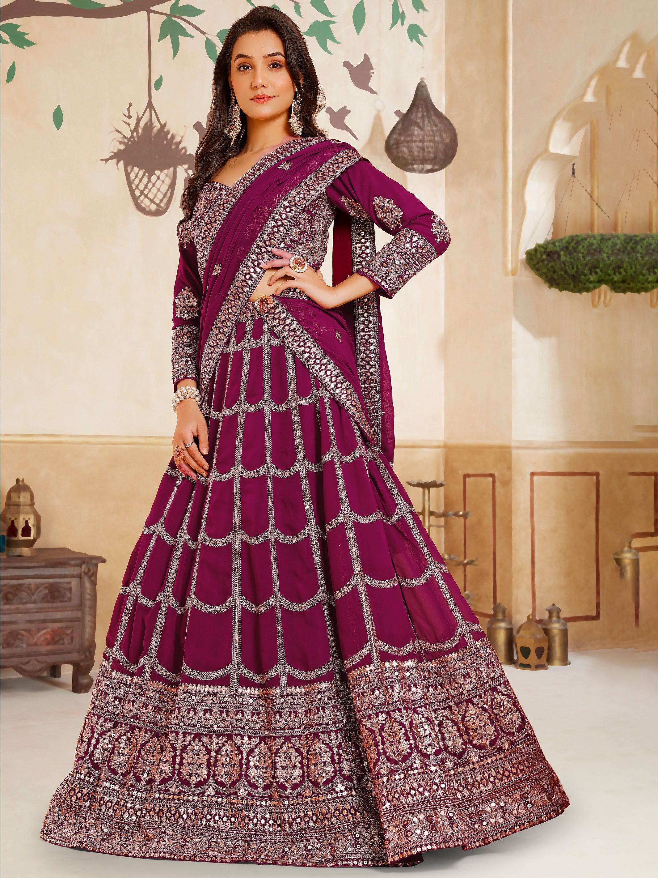 Sarika Lehenga Choli - Roop Darshan