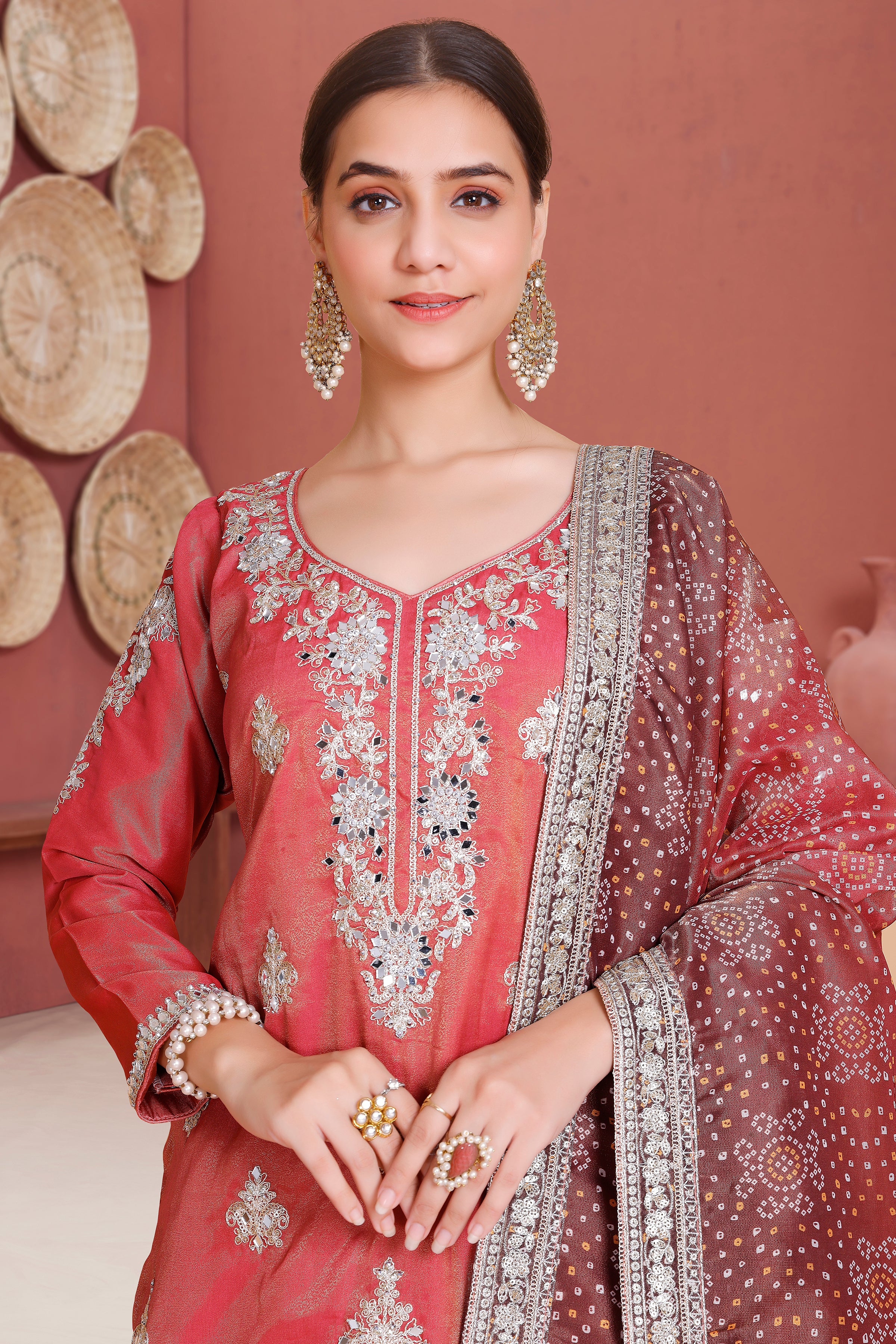 Vina Palazzo Suit - Roop Darshan