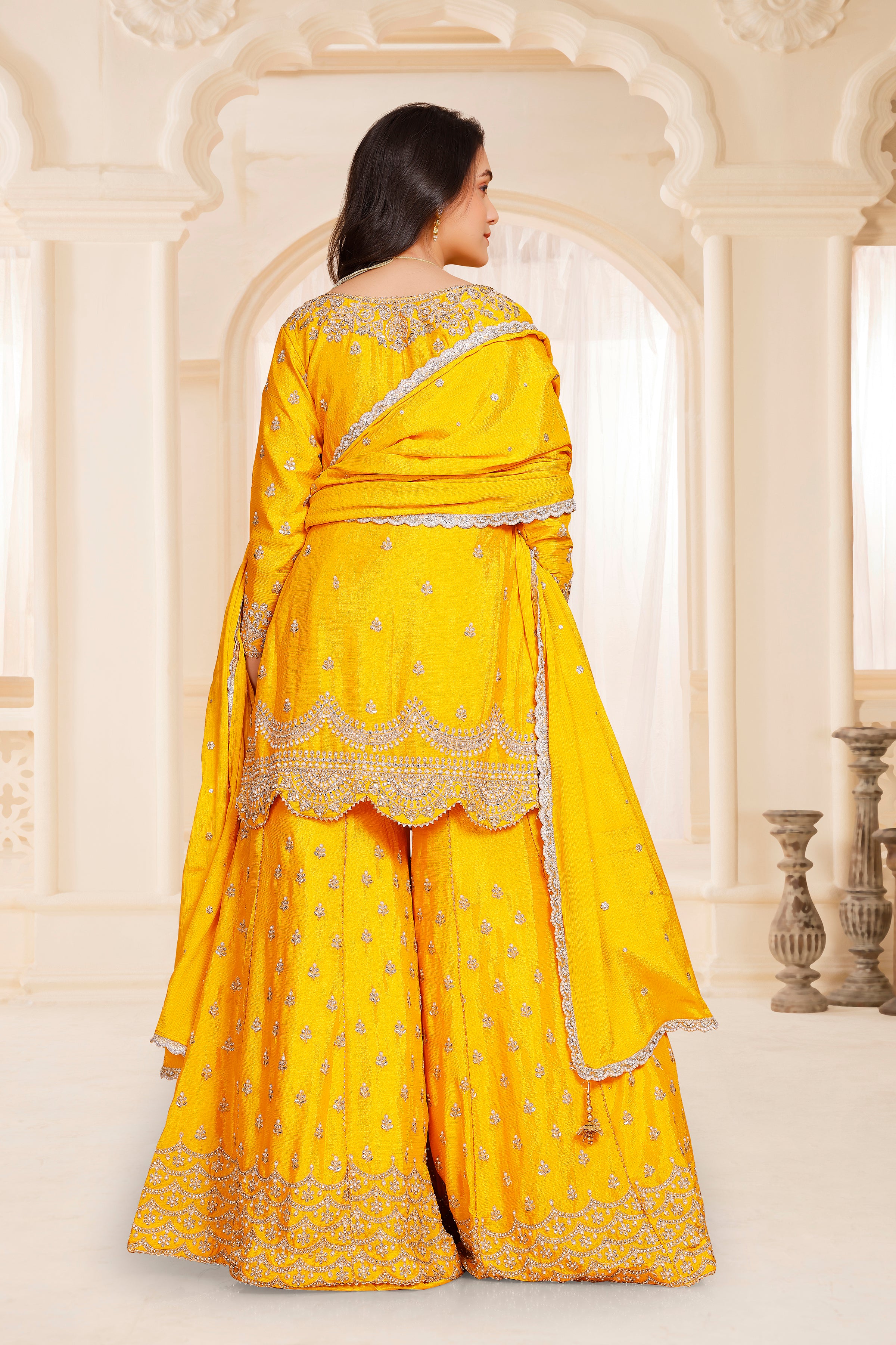 Yami Palazzo Suit - Roop Darshan