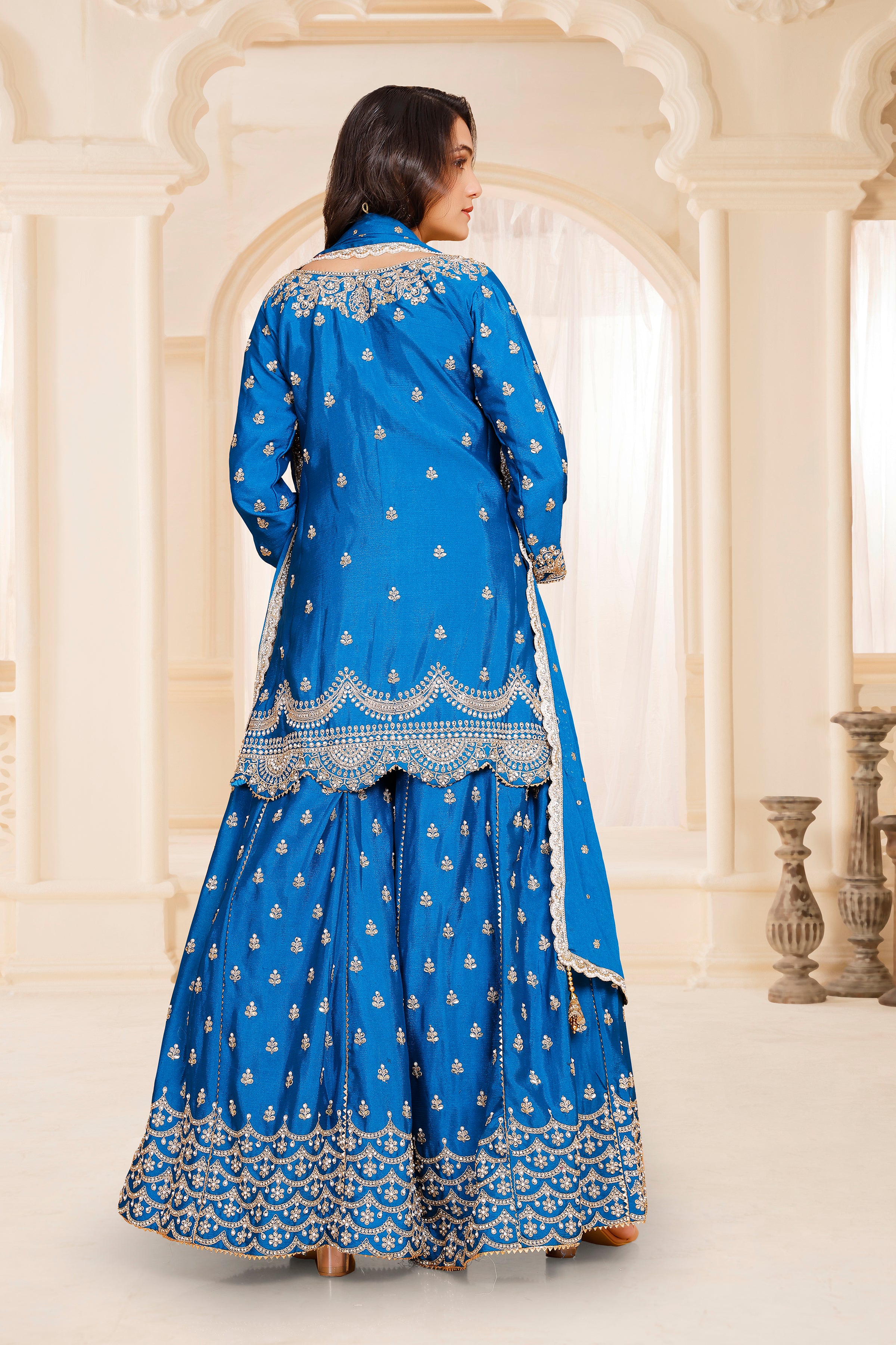 Yami Palazzo Suit - Roop Darshan