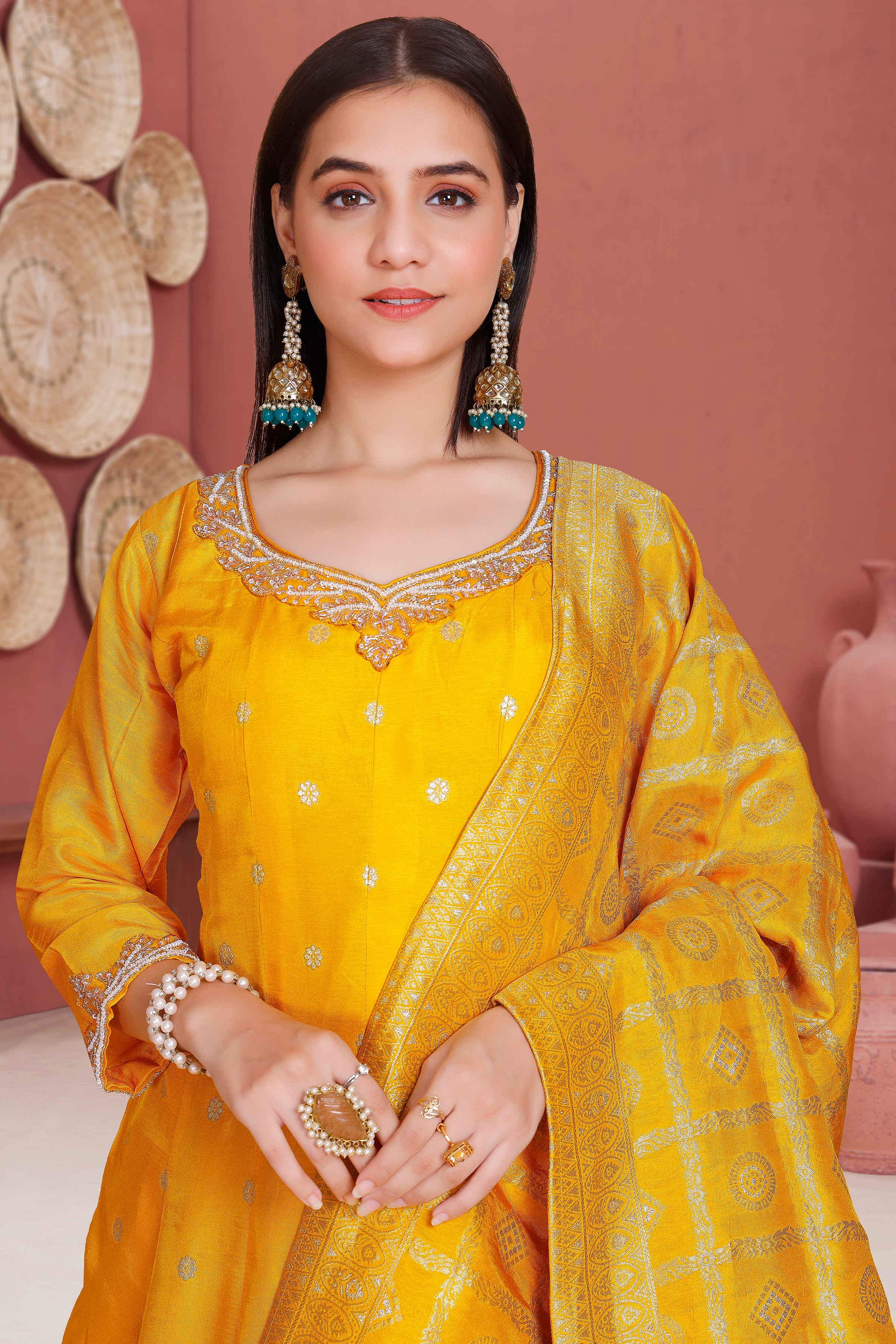 Misha Gown With Dupatta - Roop Darshan