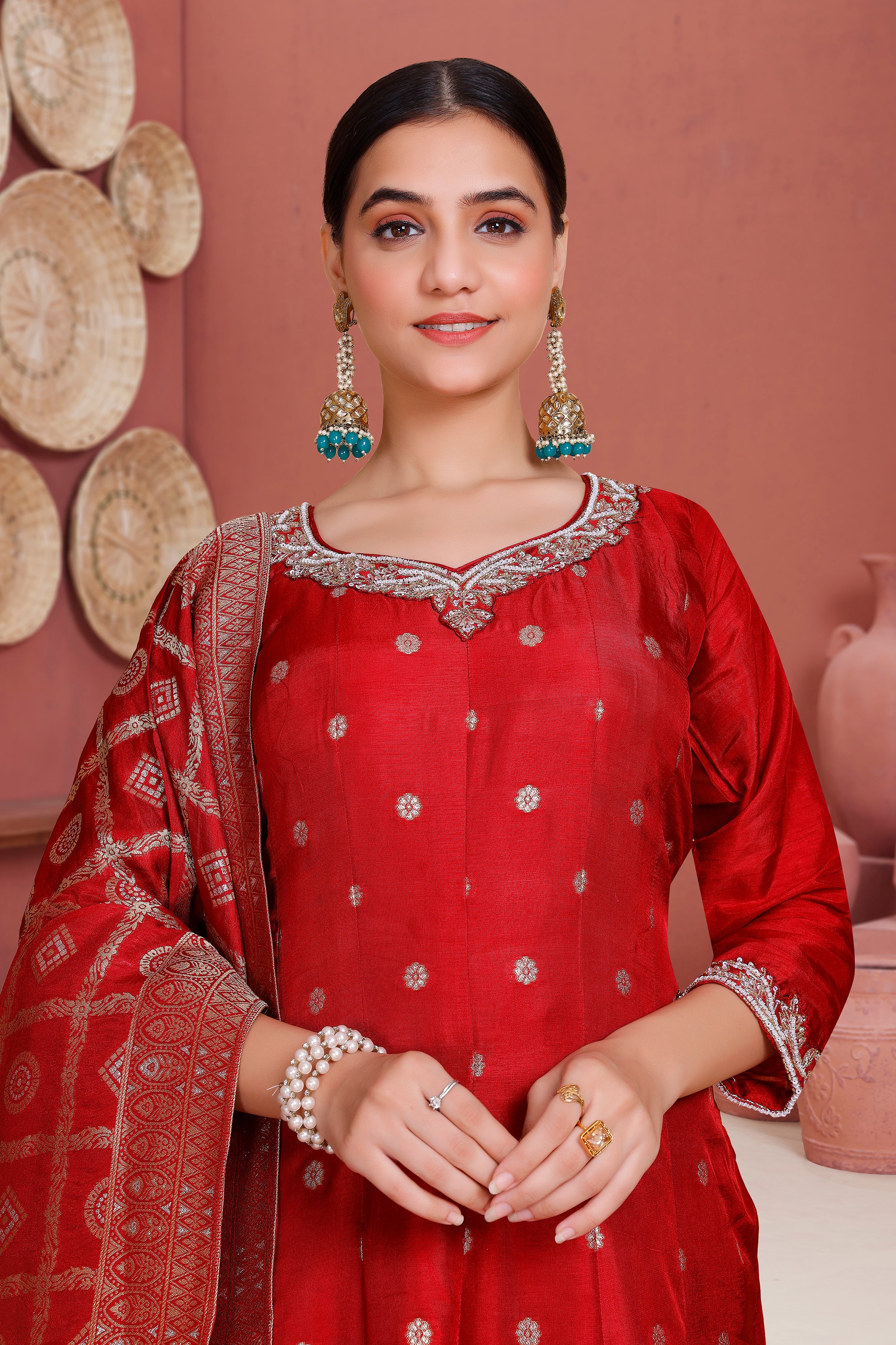 Misha Gown With Dupatta - Roop Darshan