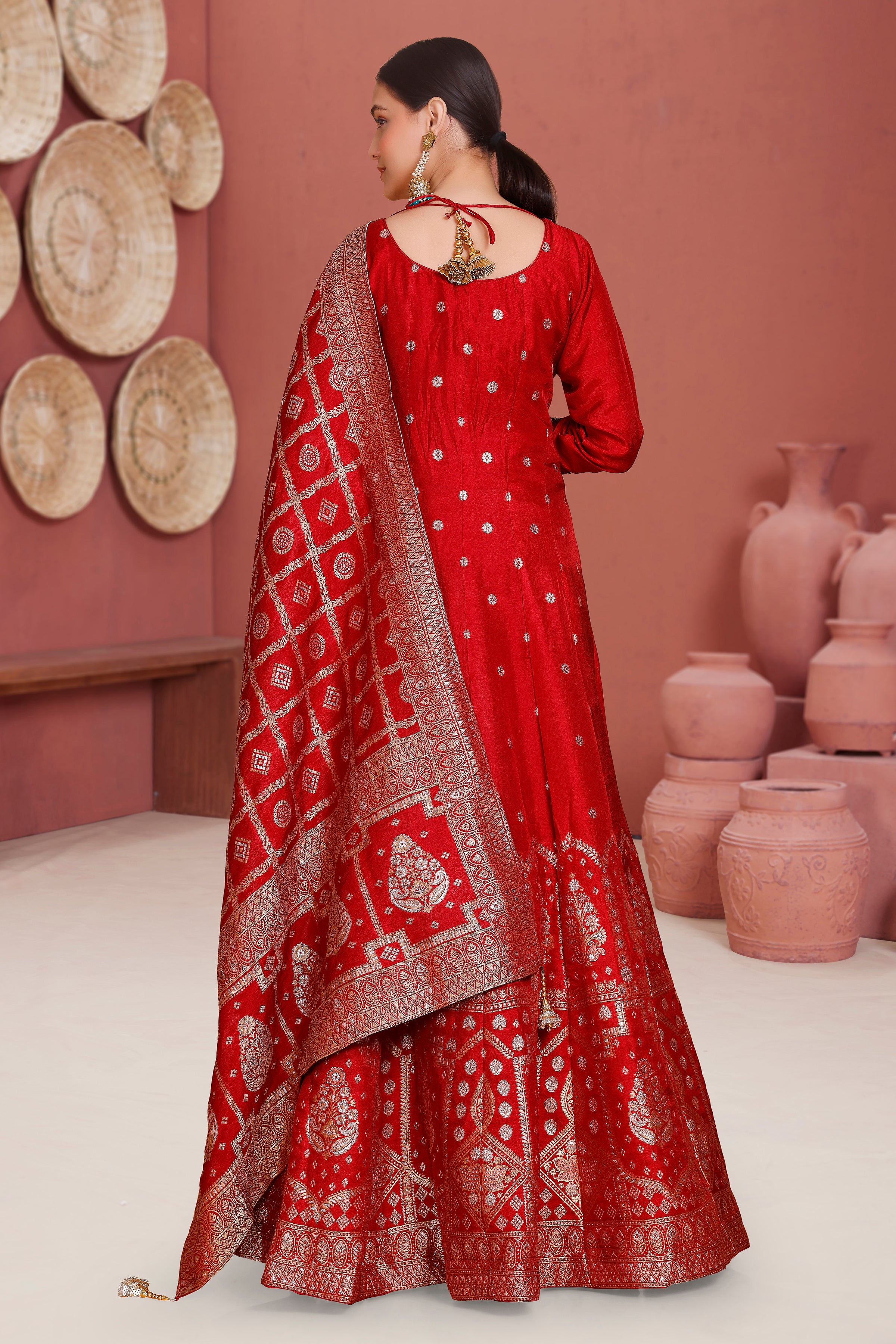 Misha Gown With Dupatta - Roop Darshan