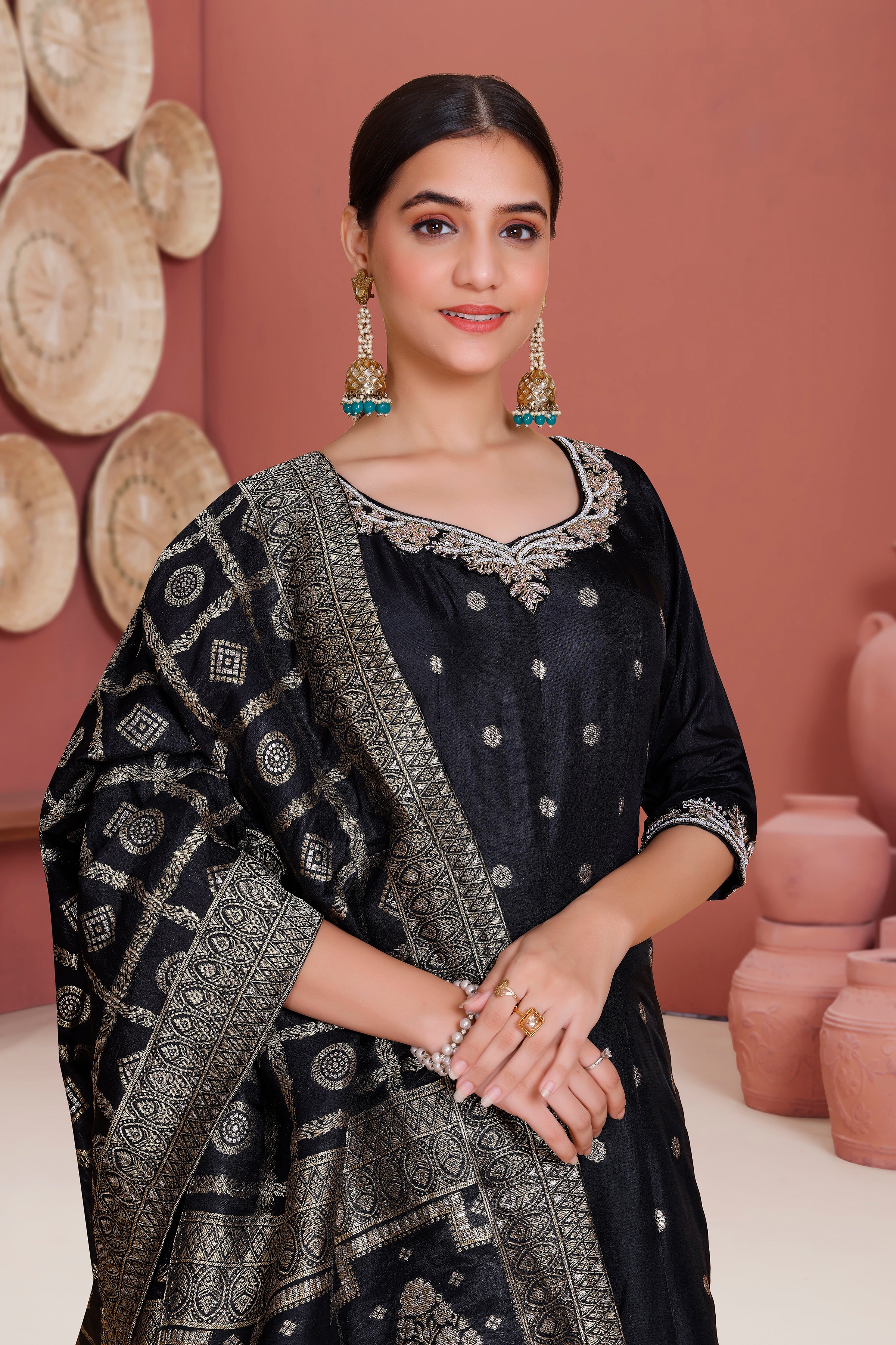 Misha Gown With Dupatta - Roop Darshan