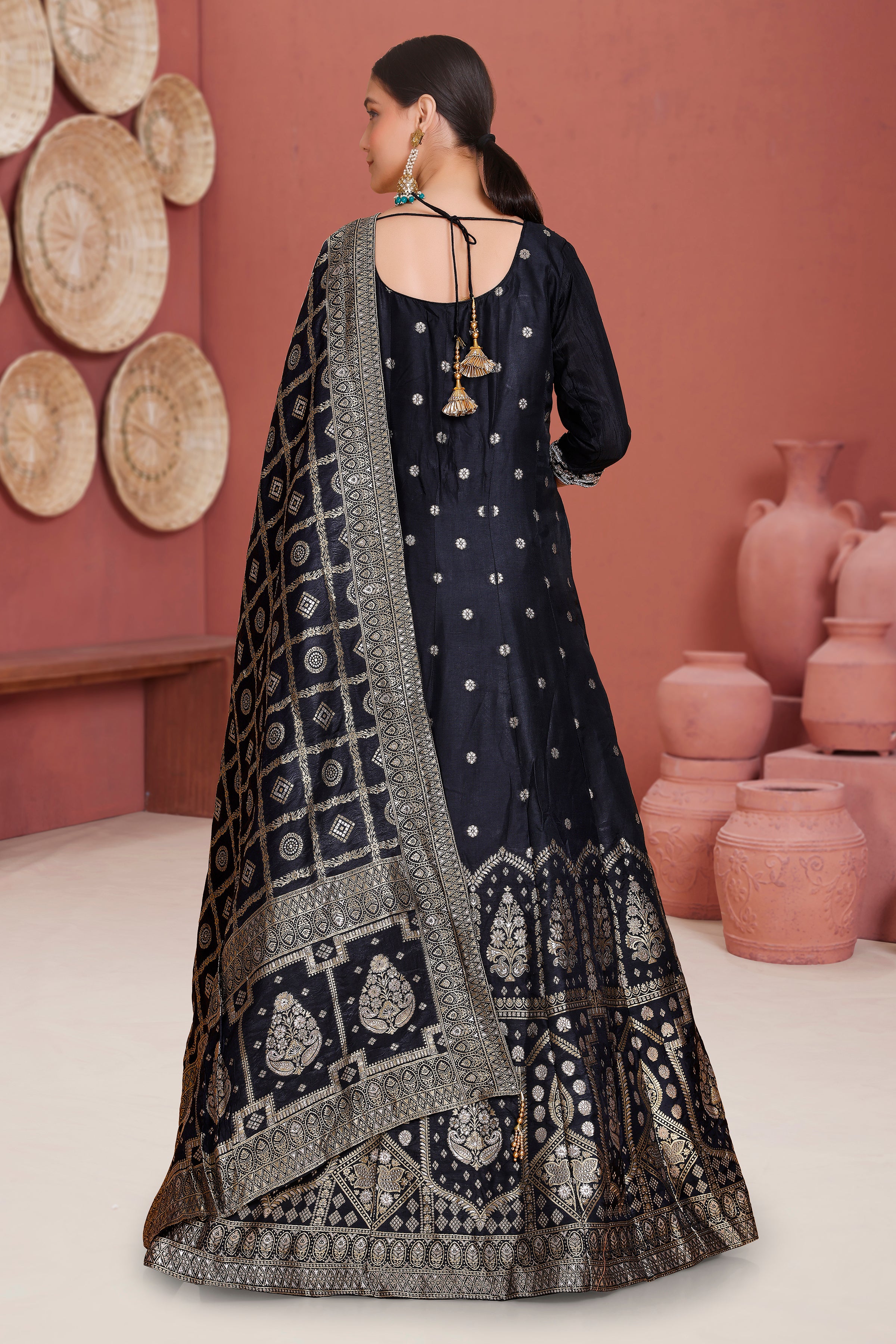 Misha Gown With Dupatta - Roop Darshan