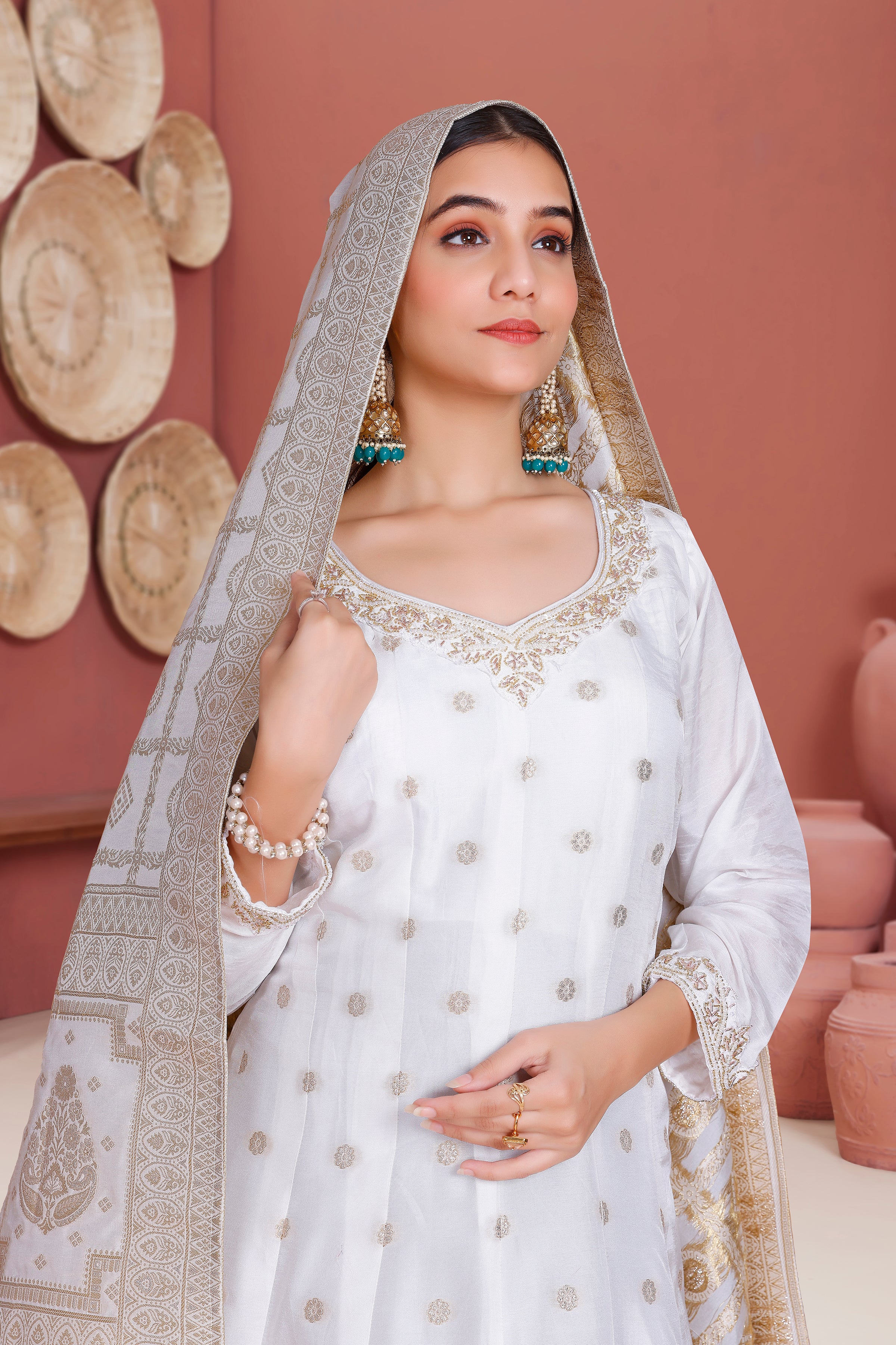 Misha Gown With Dupatta - Roop Darshan