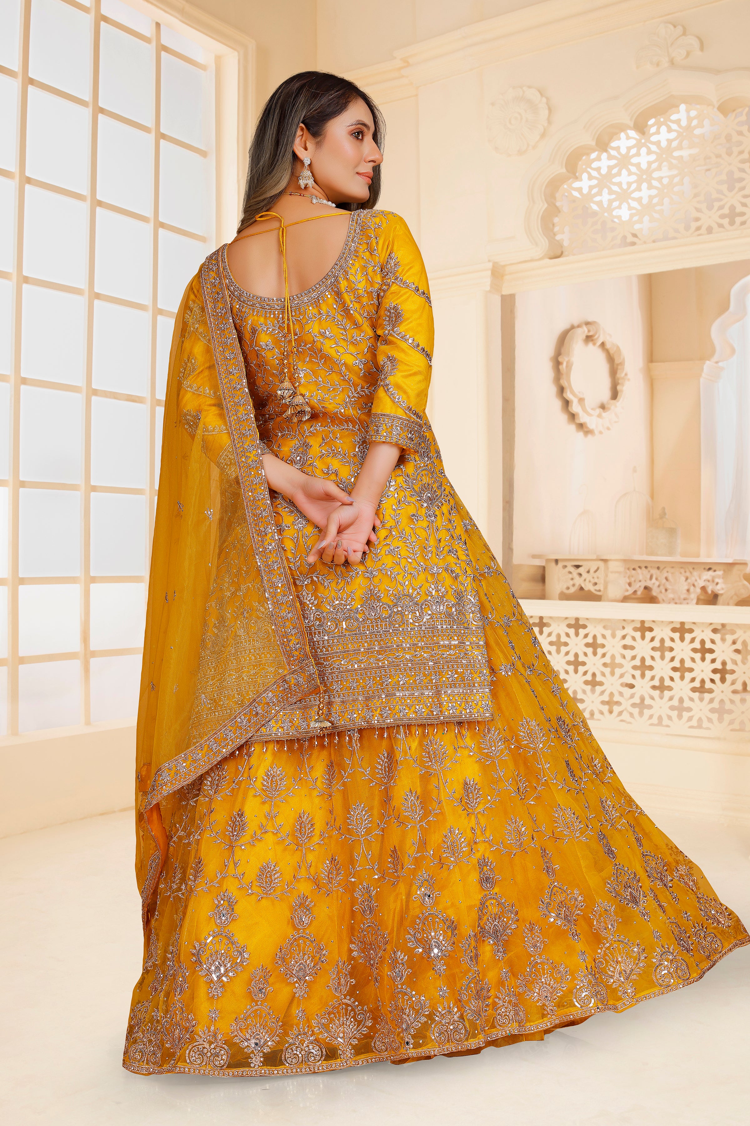 Sarina Long Top Lehenga - Roop Darshan