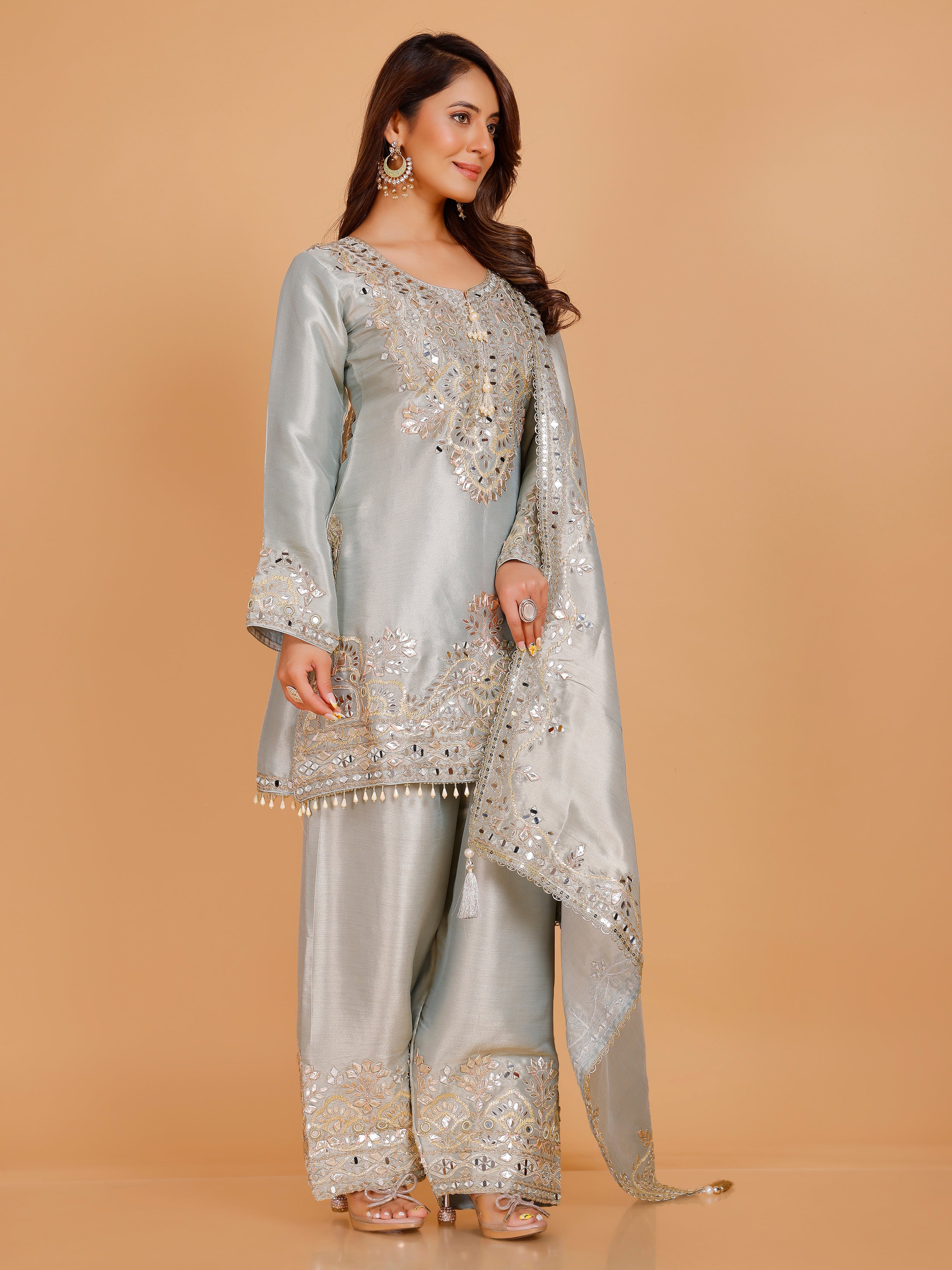 Yashvi Silk Patiala Suit