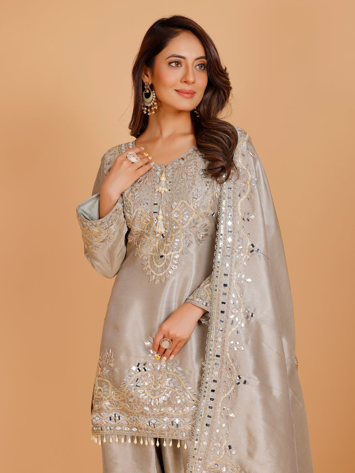 Yashvi Silk Patiala Suit