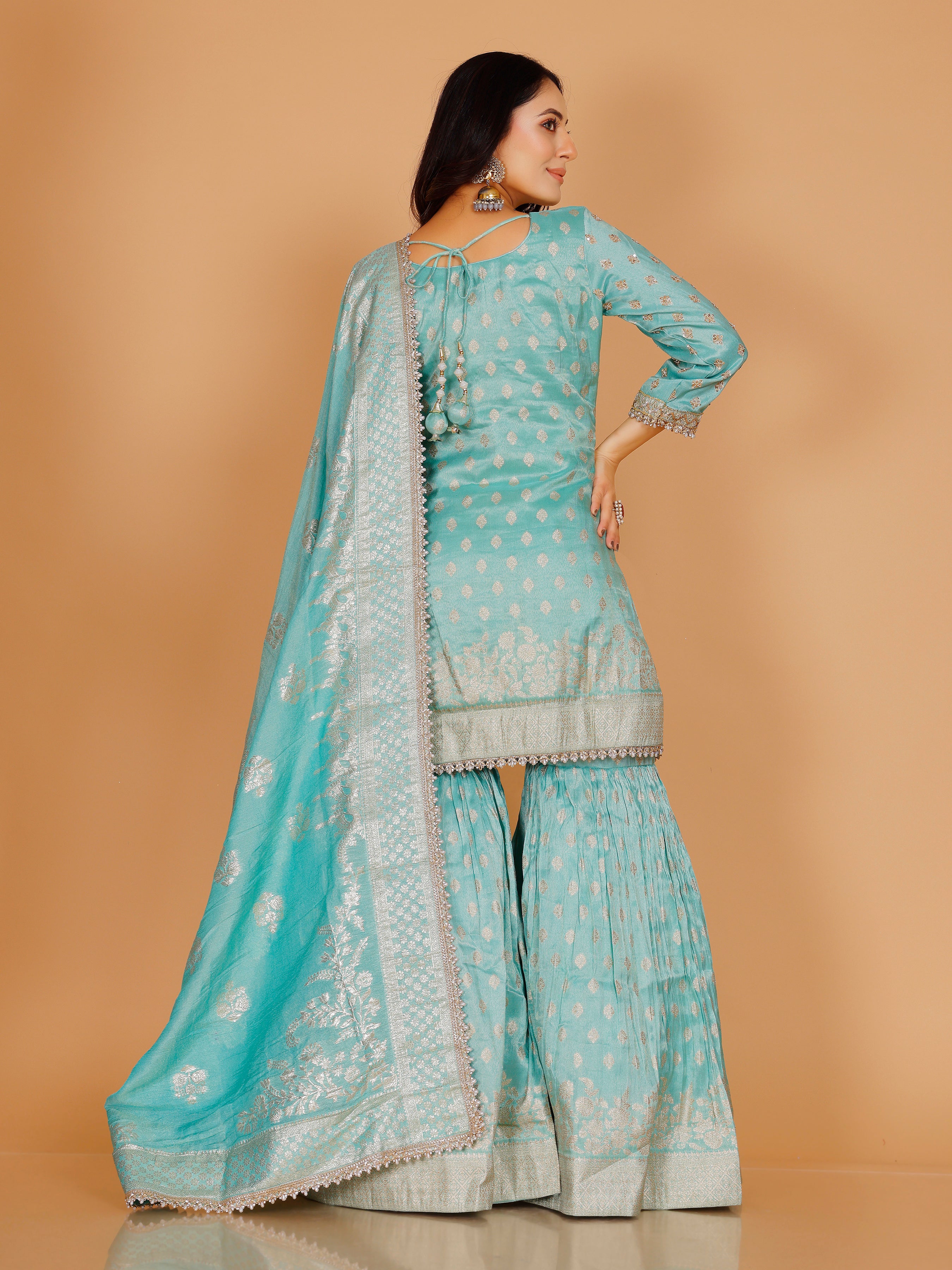 Amaira Sharara Suit - Roop Darshan