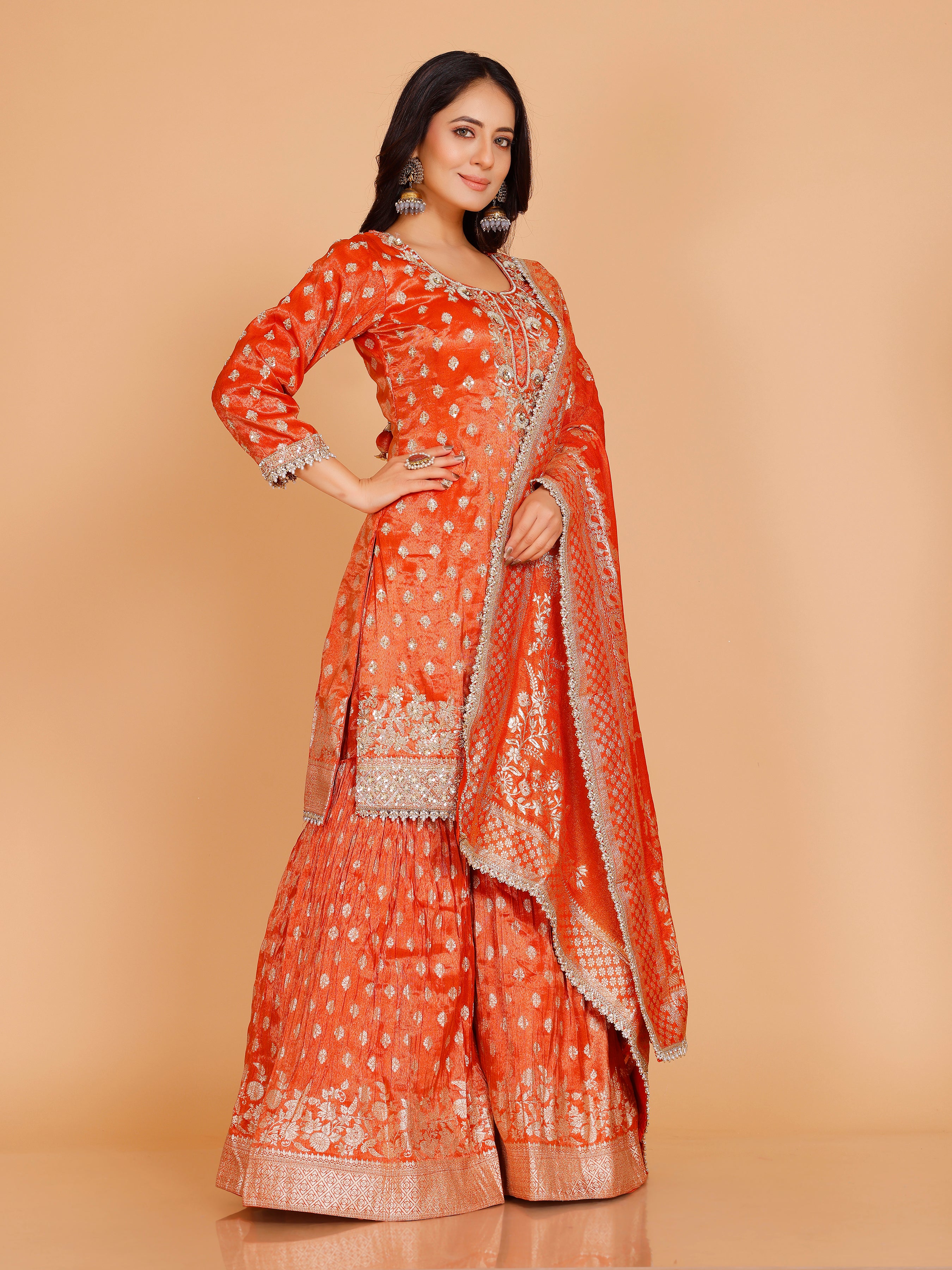 Amaira Sharara Suit - Roop Darshan