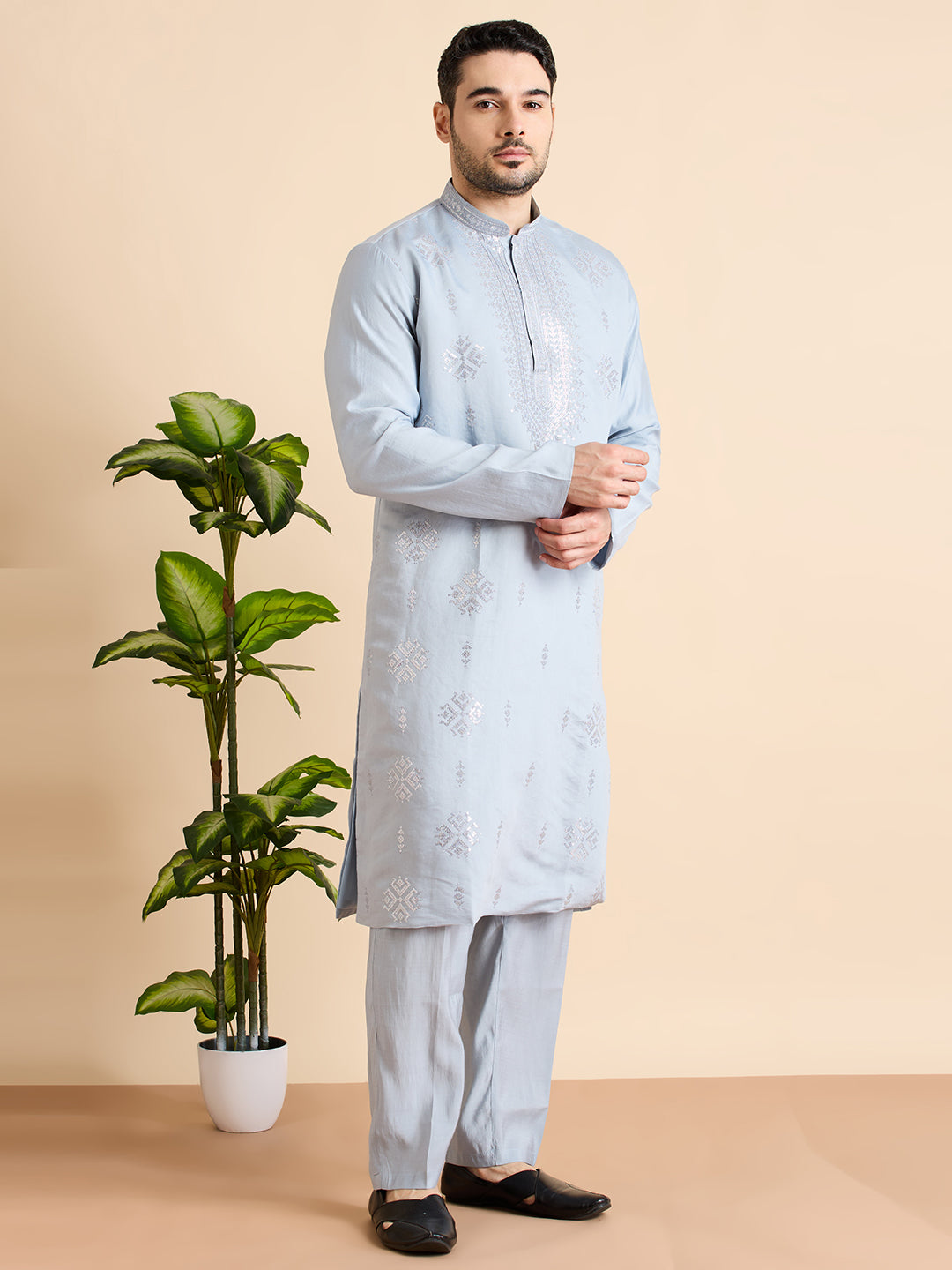Veer Silk Kurta Set