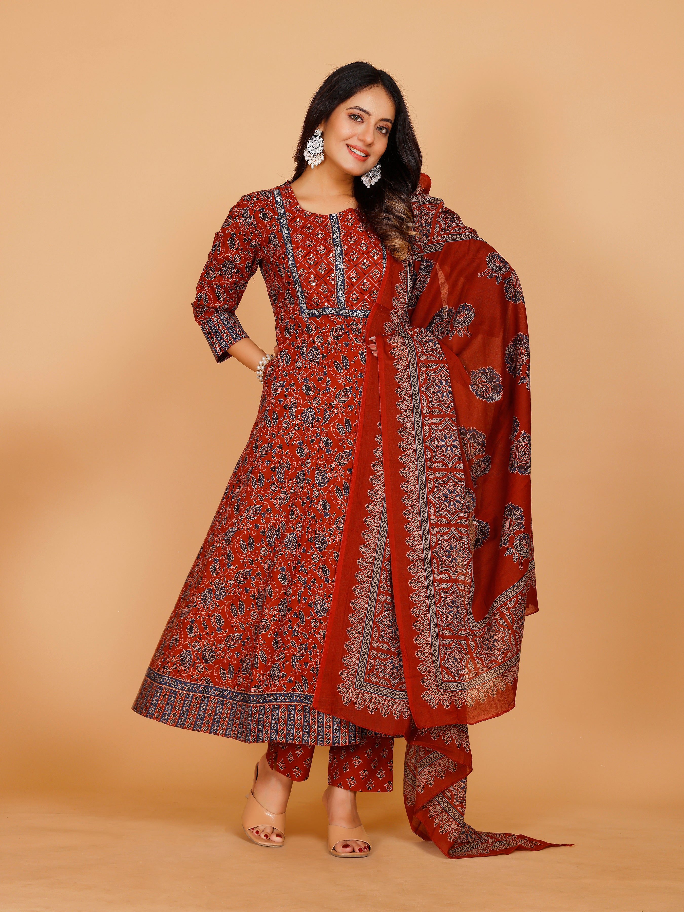Tanya Flair Suit - Roop Darshan