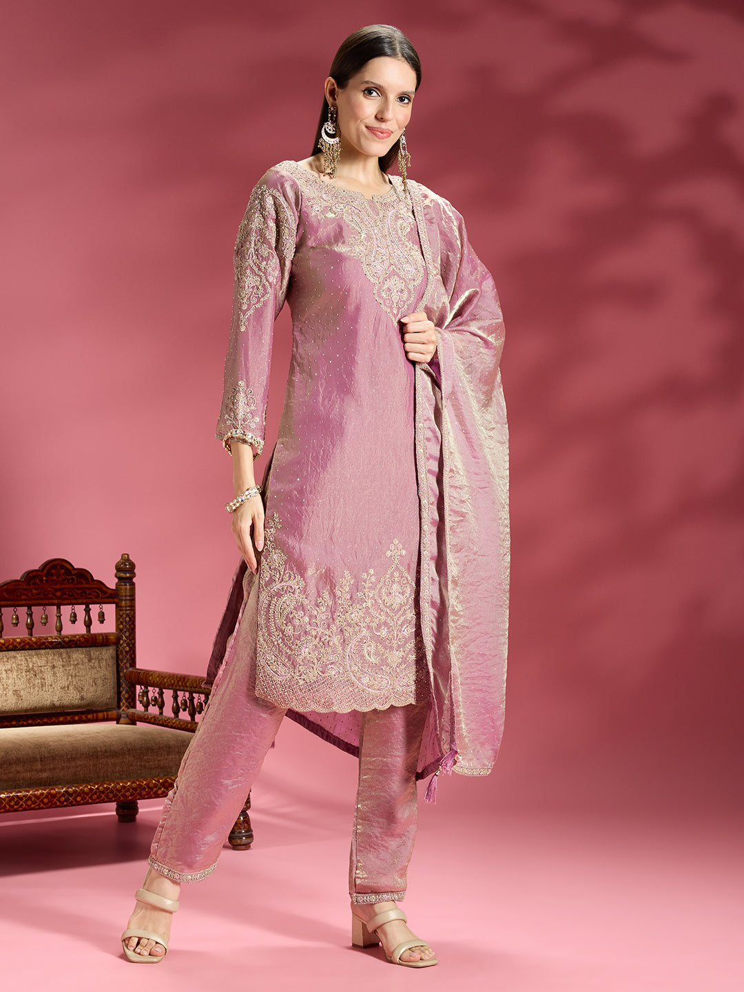 Aarna Organza Kamiz & Pant
