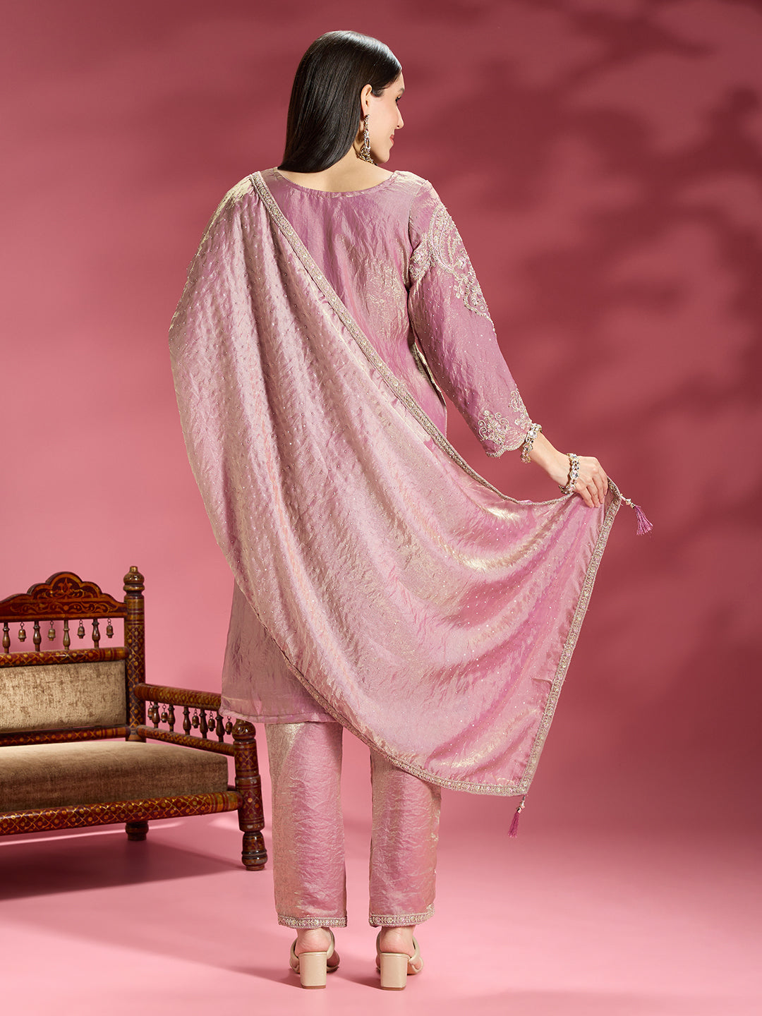 Aarna Organza Kamiz & Pant