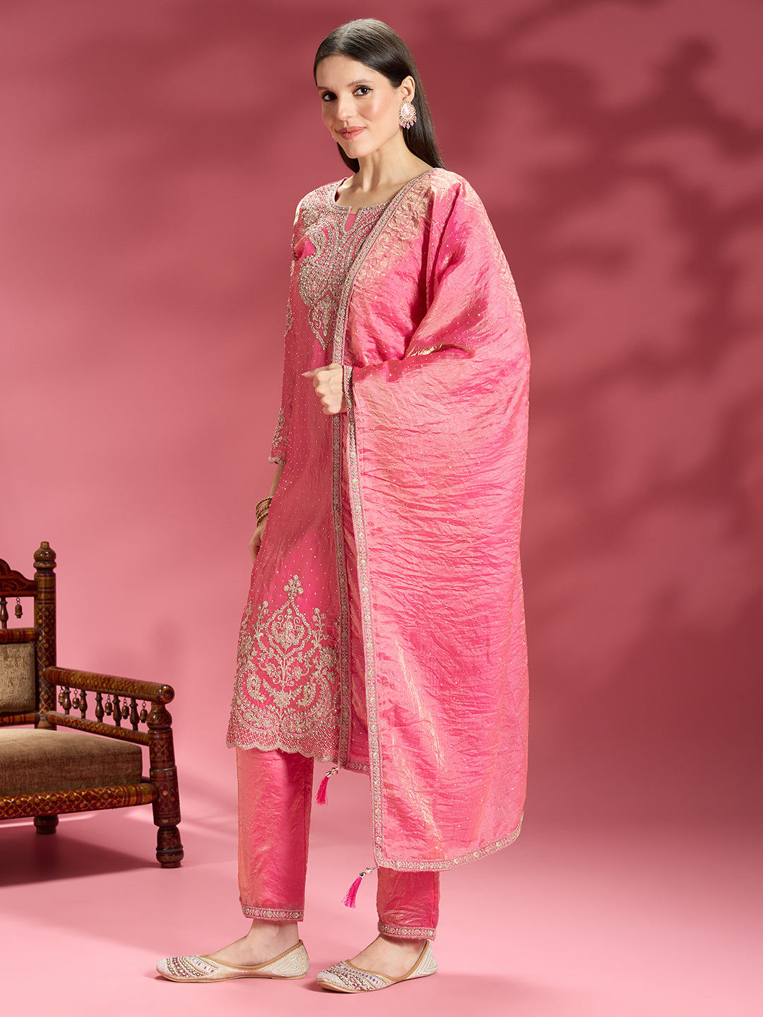 Aarna Organza Kamiz & Pant