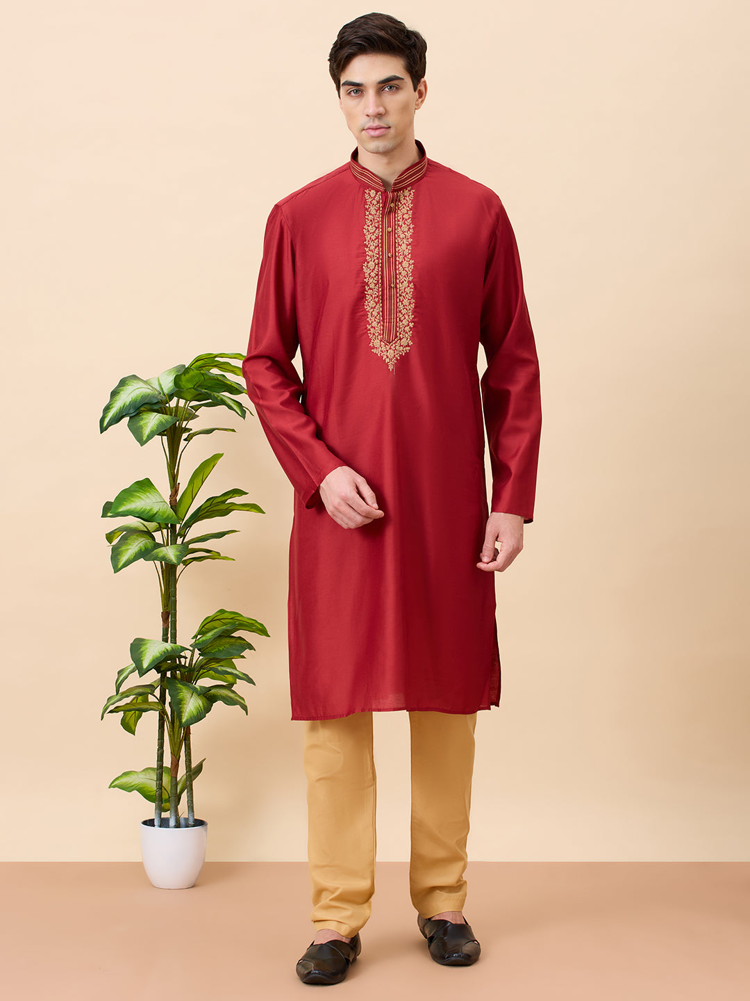 Dhruv Silk Kurta Set