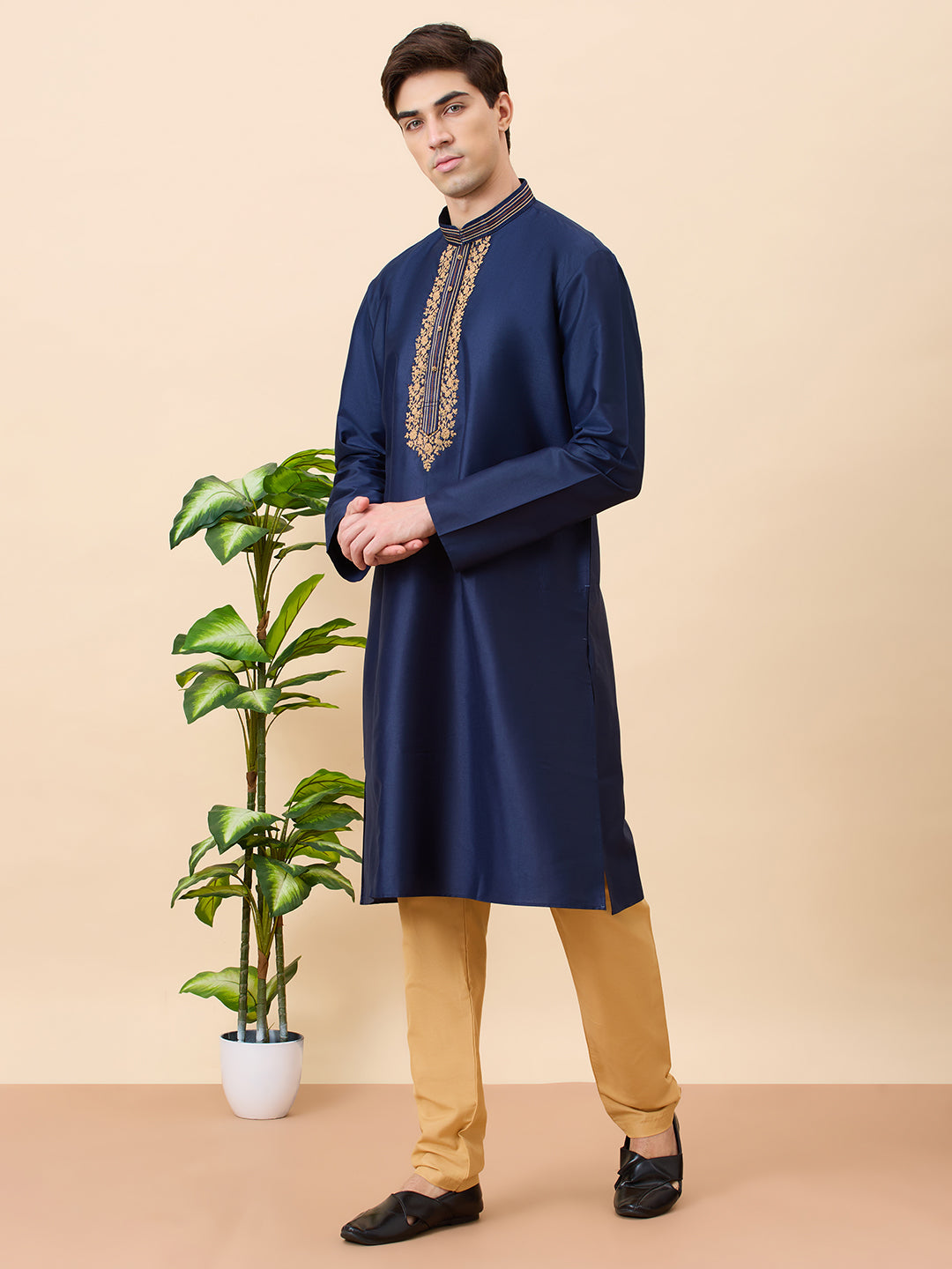 Dhruv Silk Kurta Set