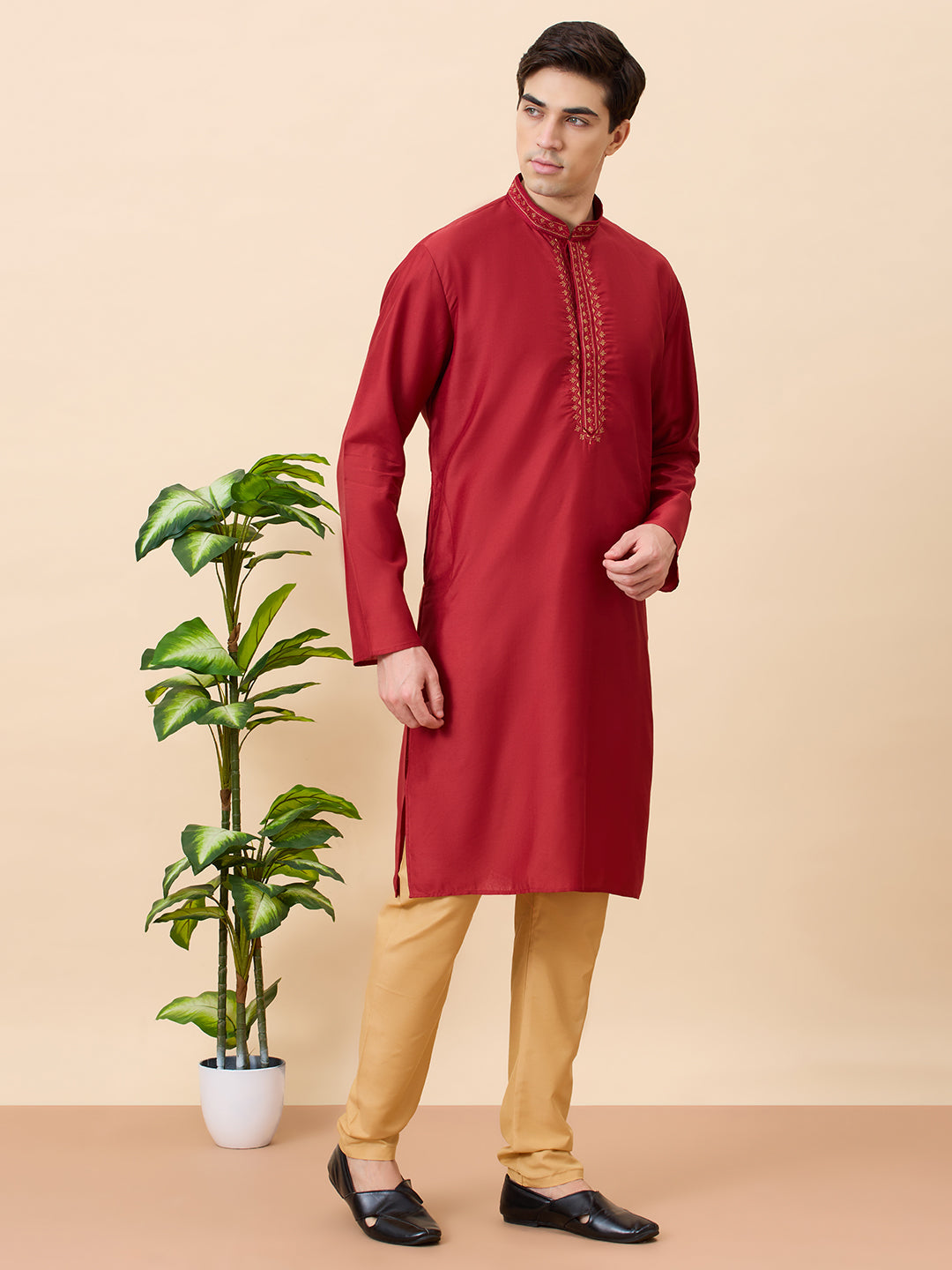 Dhruv Silk Kurta Set