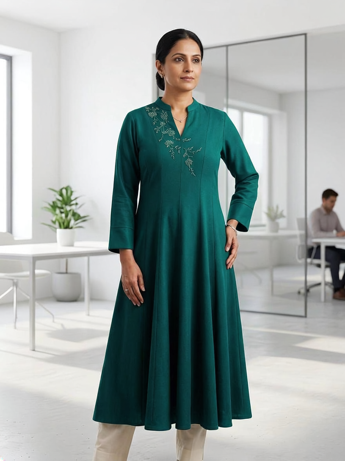 Sachi Silk Kurti Dress
