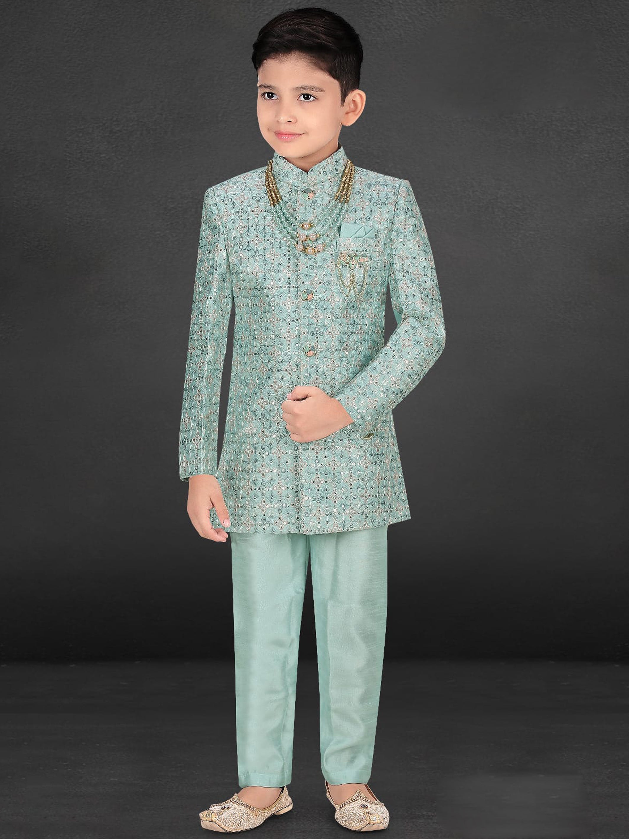 Boys Indo-Western Suit - Roop Darshan