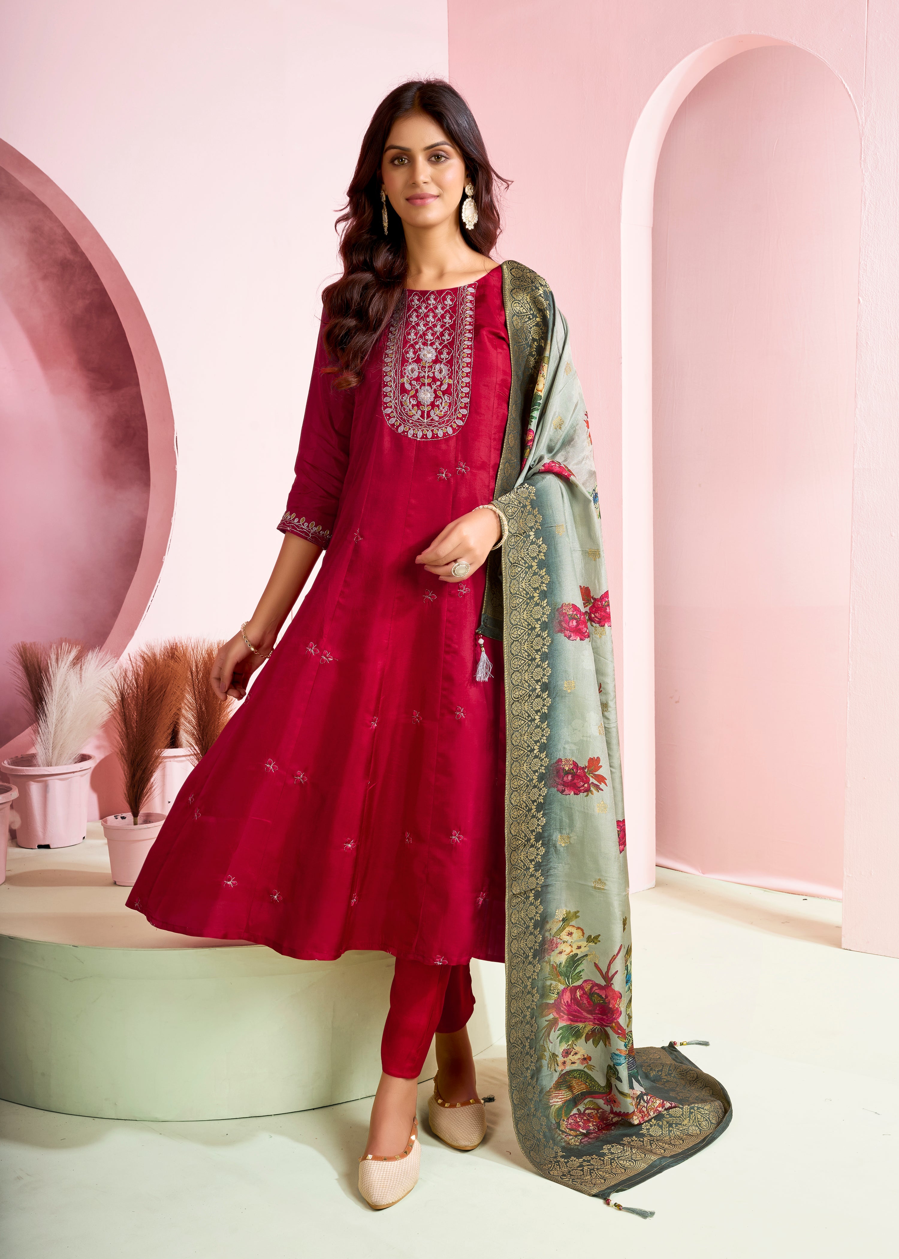 Krina Flair Suit - Roop Darshan