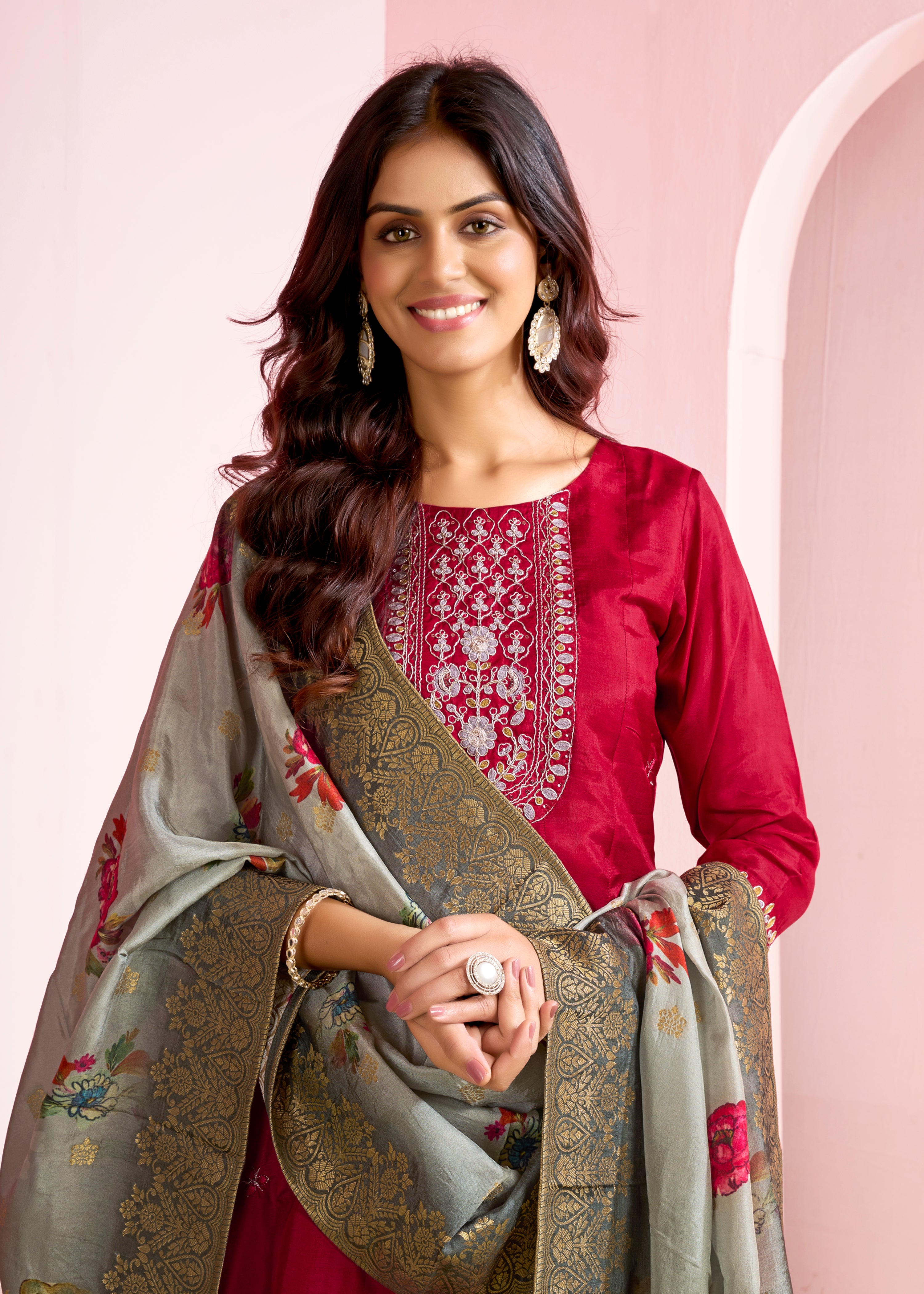 Krina Flair Suit - Roop Darshan