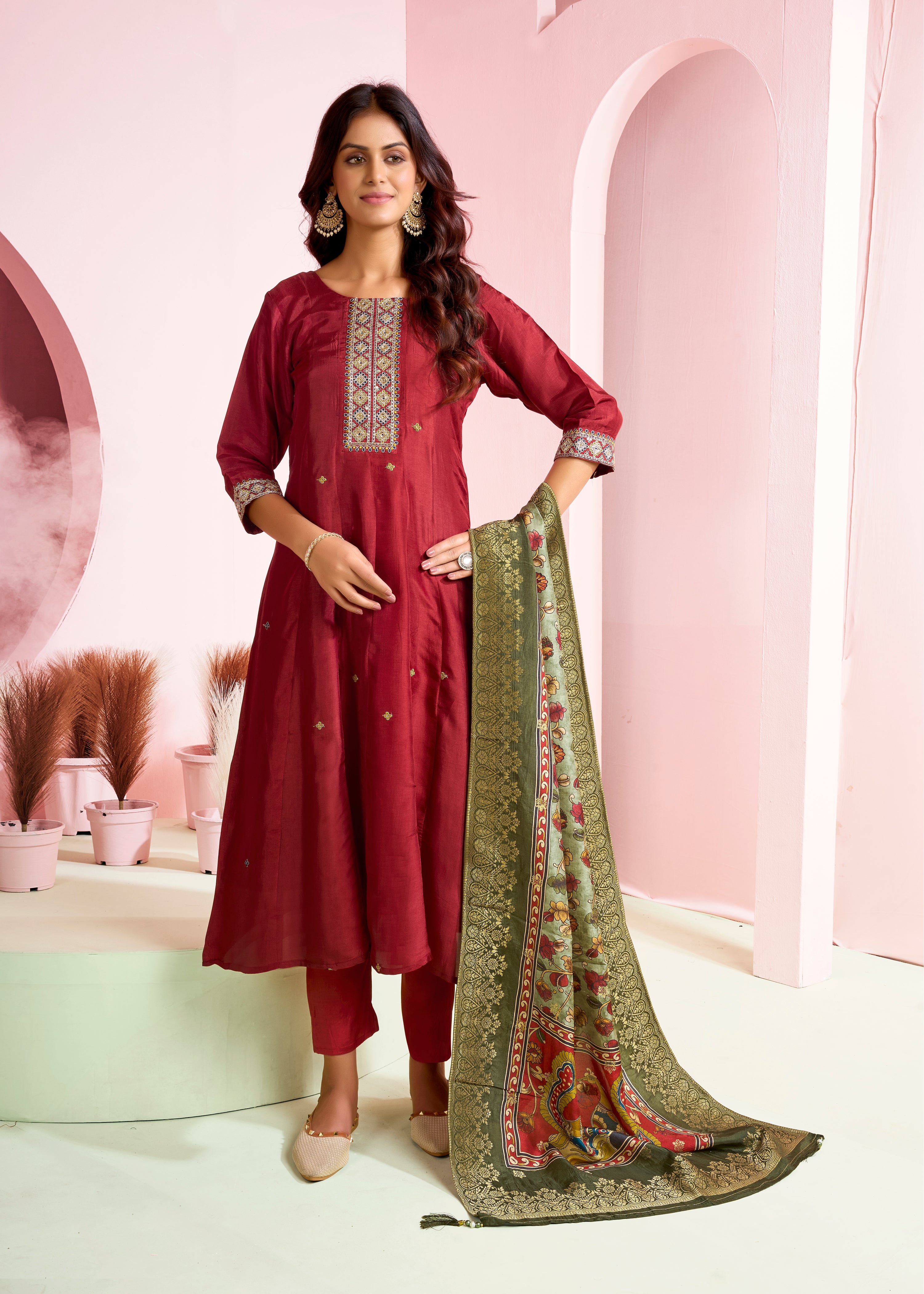 Krina Flair Suit - Roop Darshan