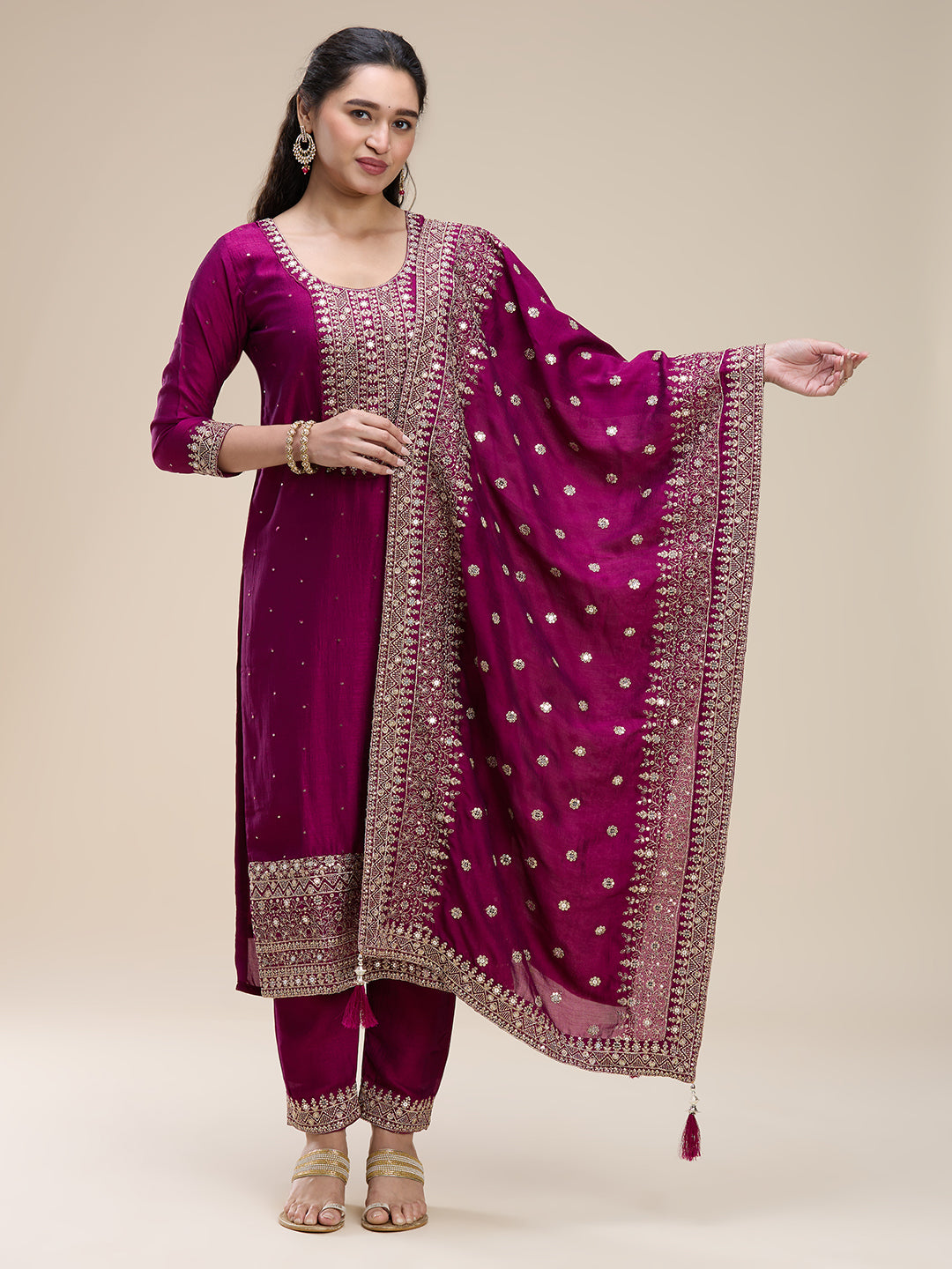 Manya Kamiz & Pant - Roop Darshan