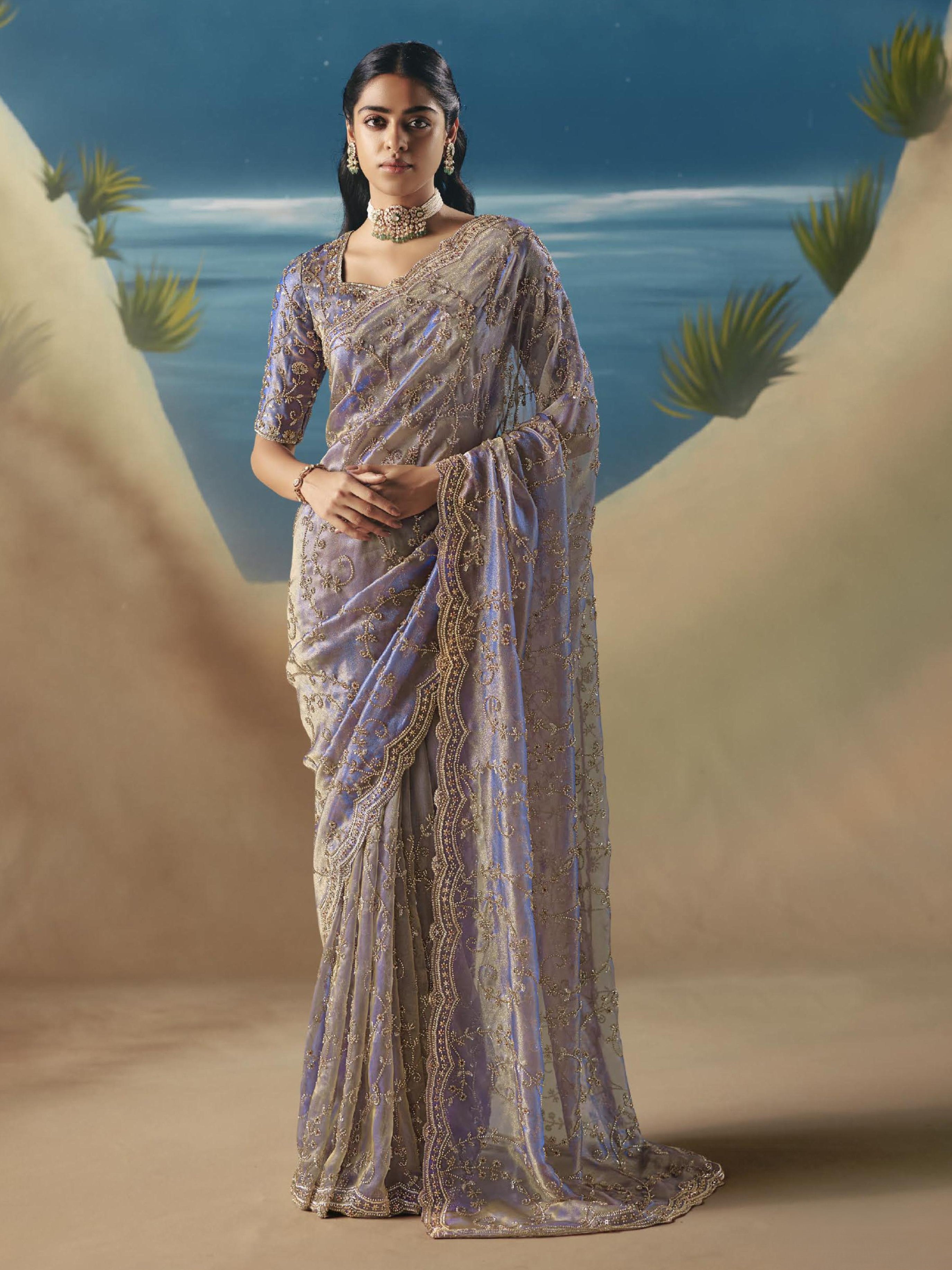 Mahita Choli Saree - Roop Darshan