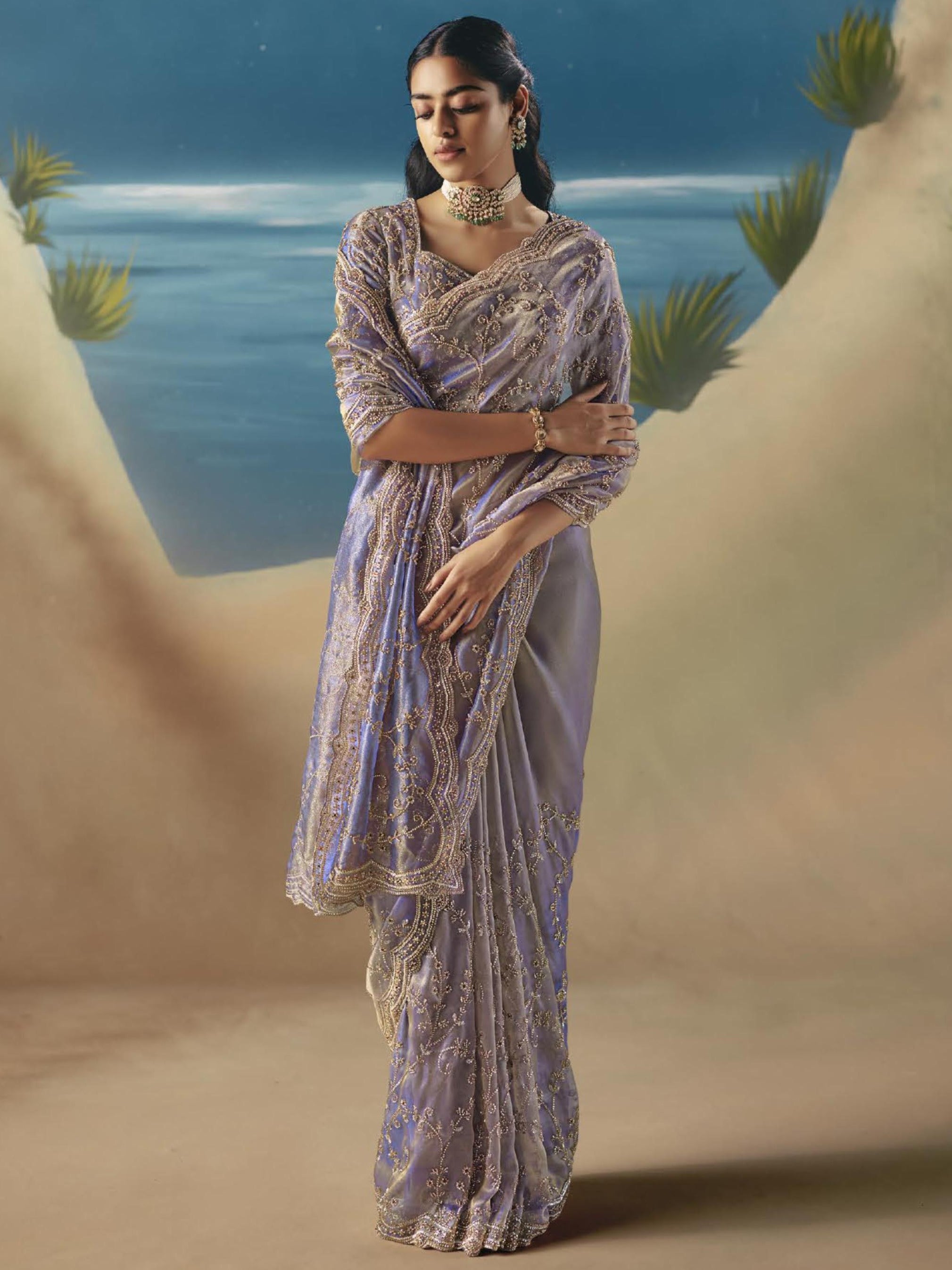 Mahita Choli Saree - Roop Darshan