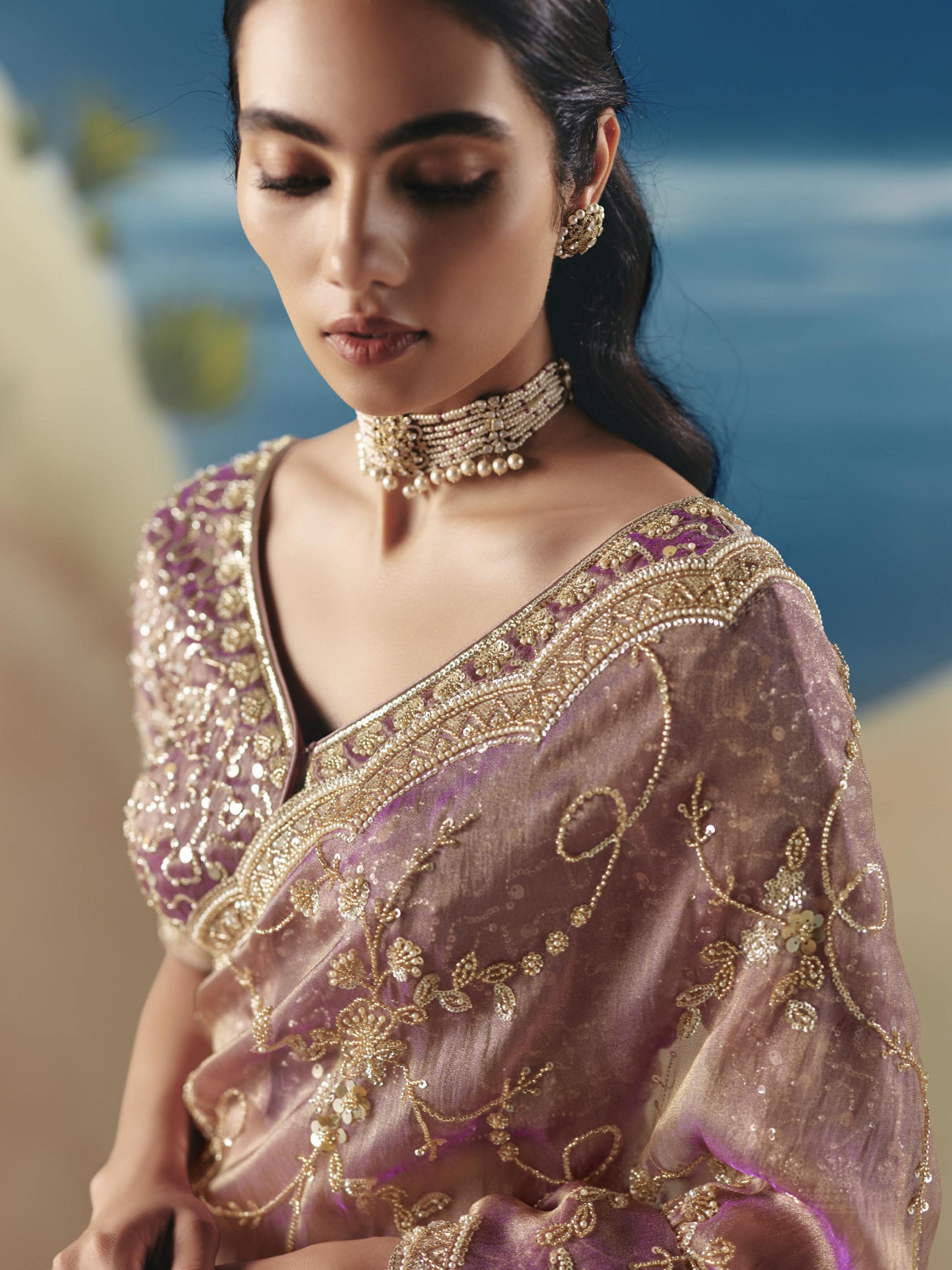 Mahika Choli Saree - Roop Darshan