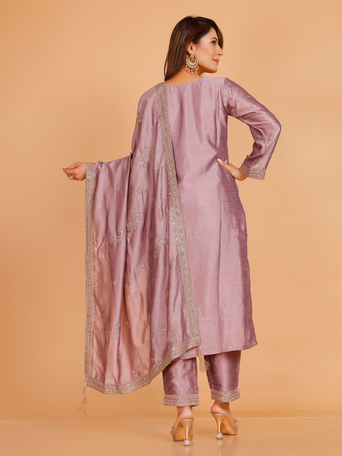 Kashish Silk Straight Suit