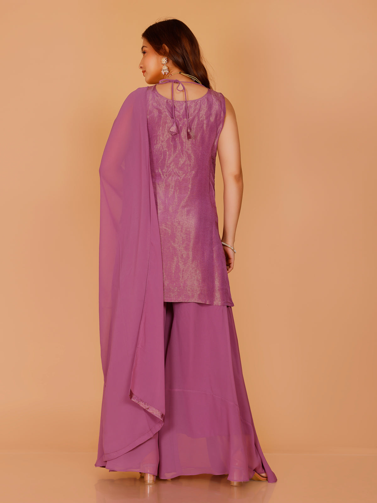 Savya Silk Palazzo Suit