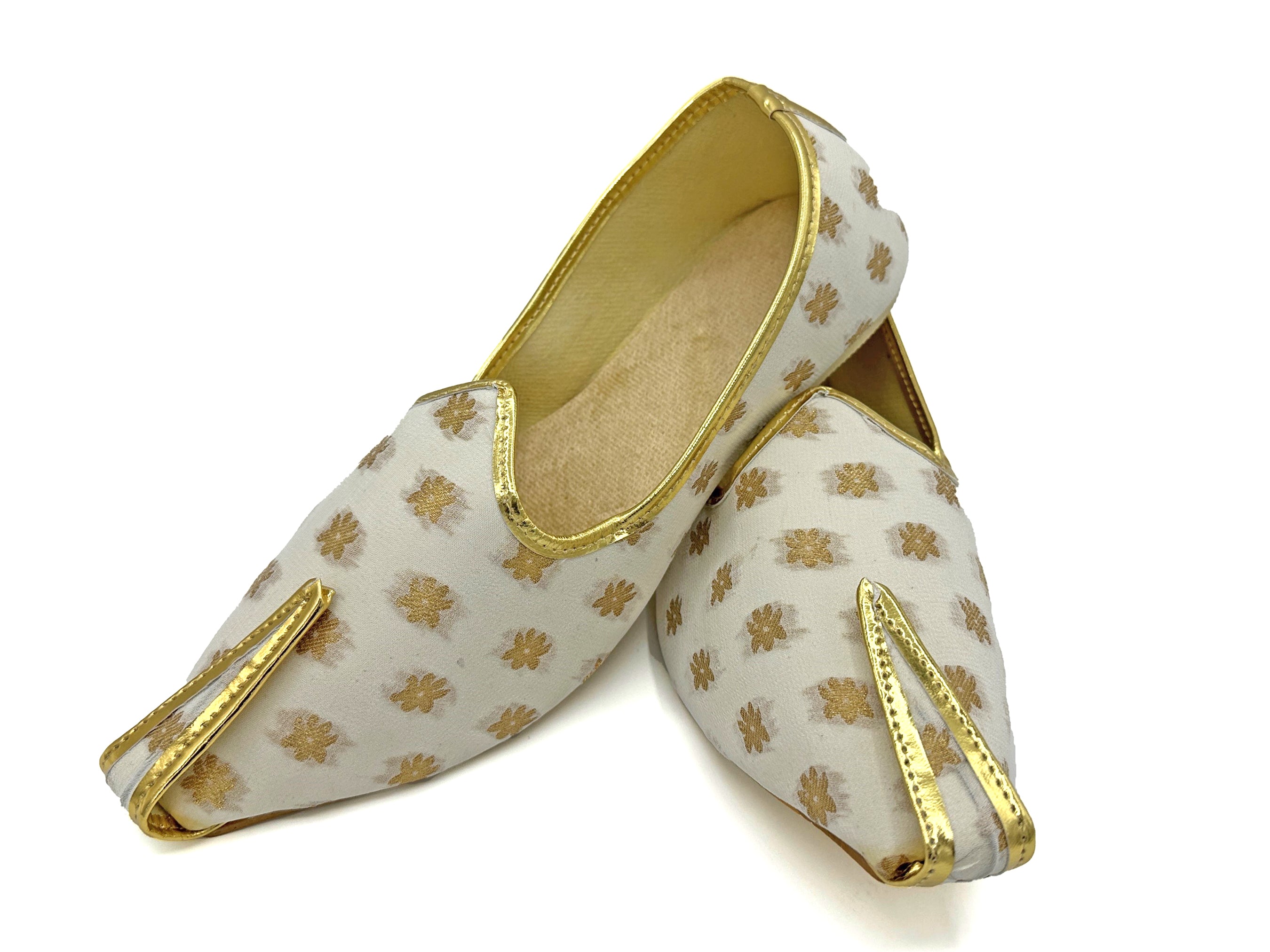 Mens Brocade Juti. - Roop Darshan