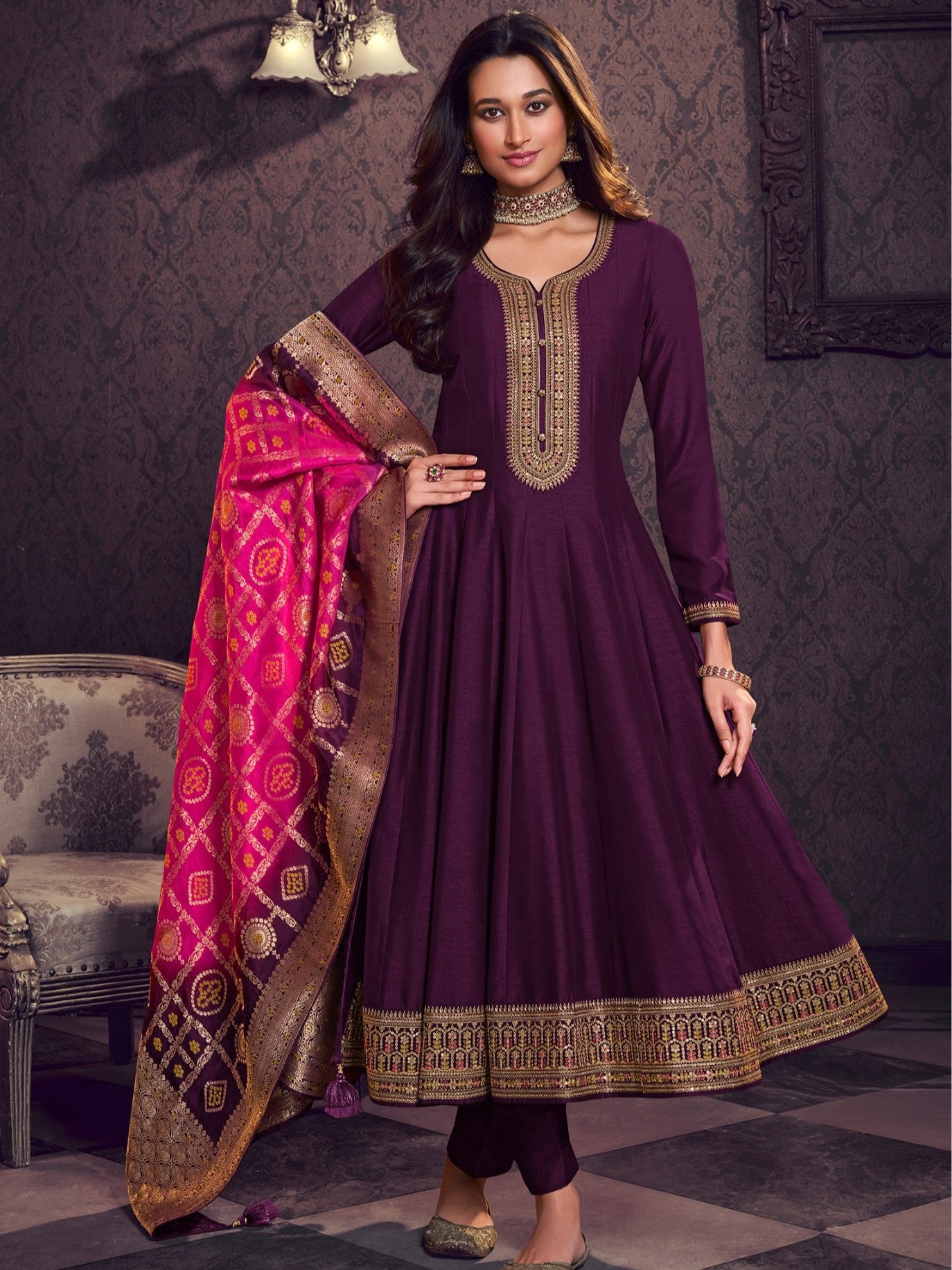 Pari Flair Kamiz & Pant - Roop Darshan
