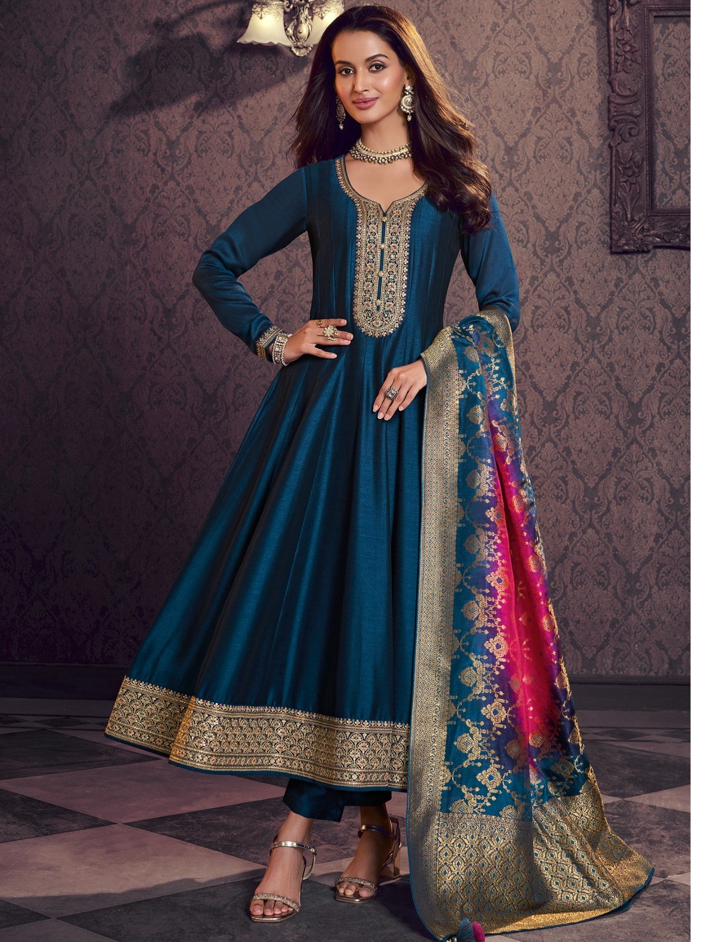 Pari Flair Kamiz & Pant - Roop Darshan