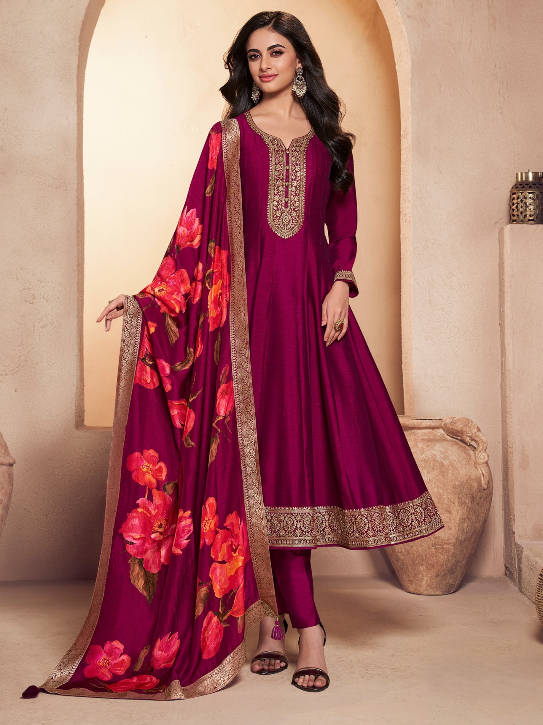 Payal Flair Suit - Roop Darshan