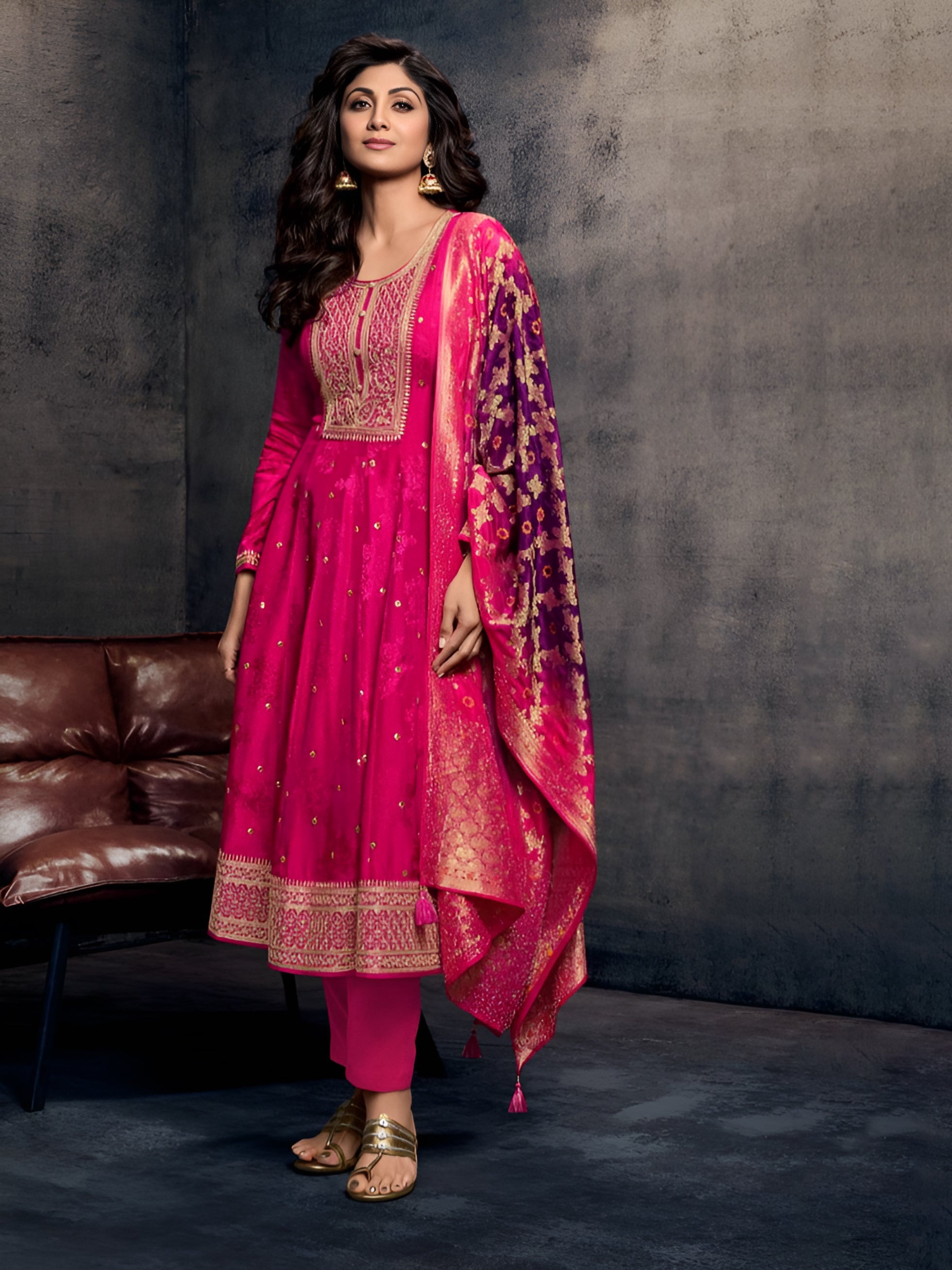 Charu Flair Kamiz & Pant - Roop Darshan