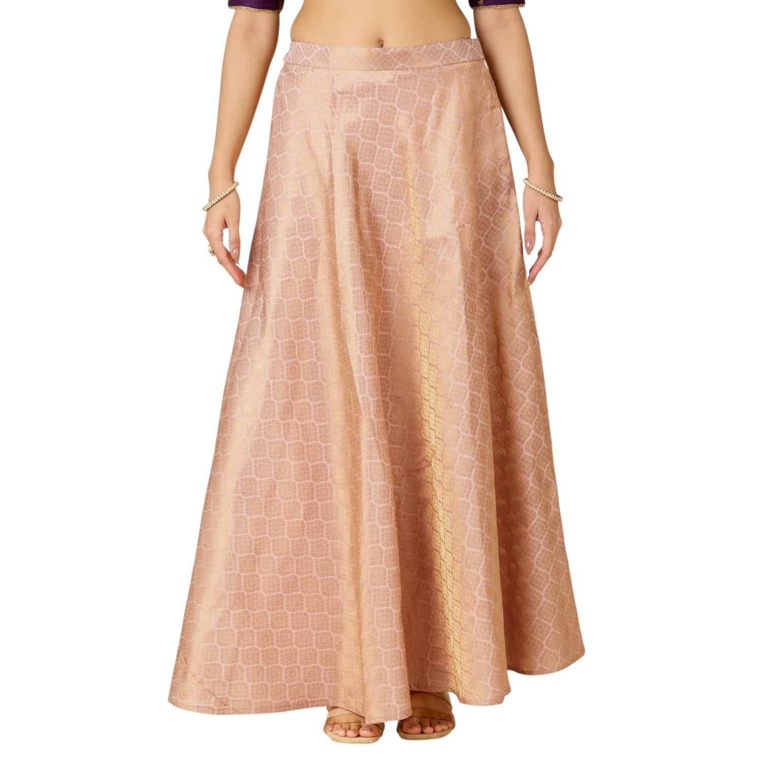 Dhara Brocade Skirt - Roop Darshan