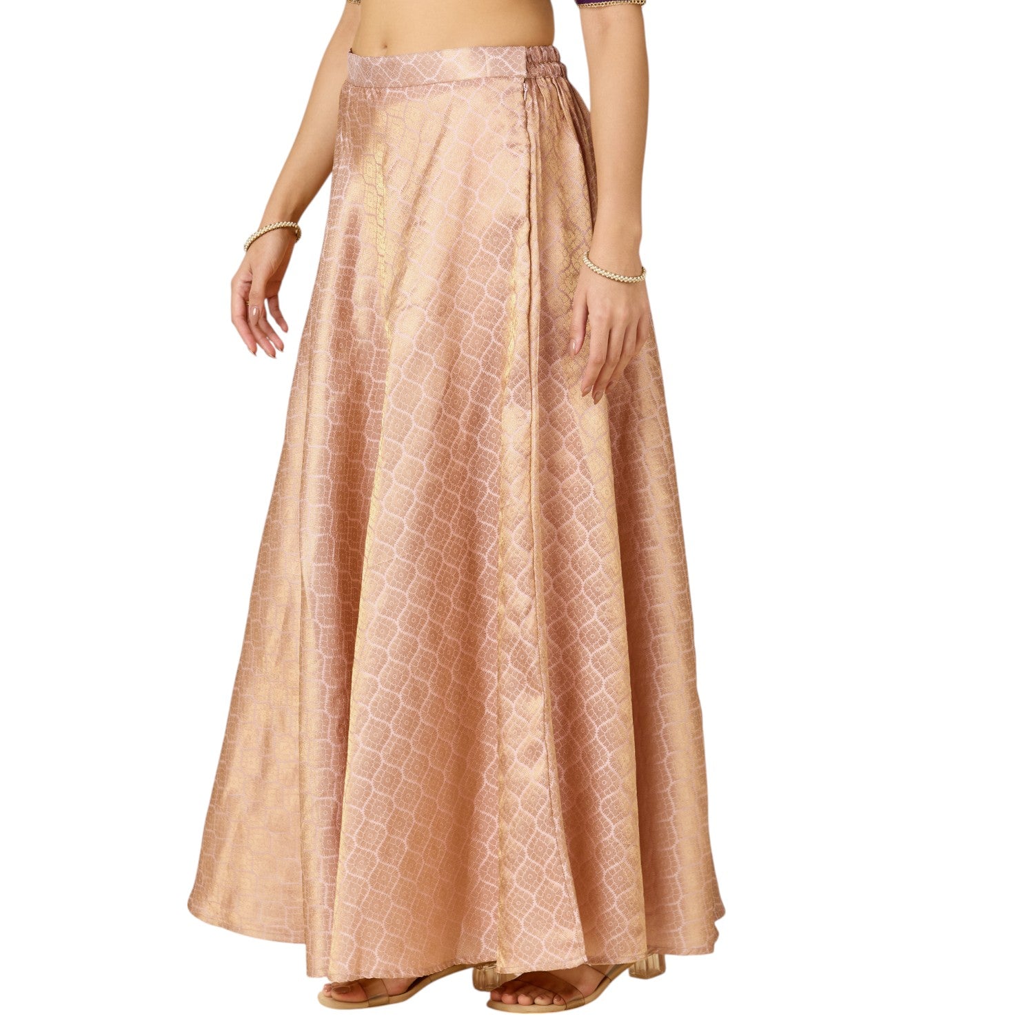 Dhara Brocade Skirt - Roop Darshan